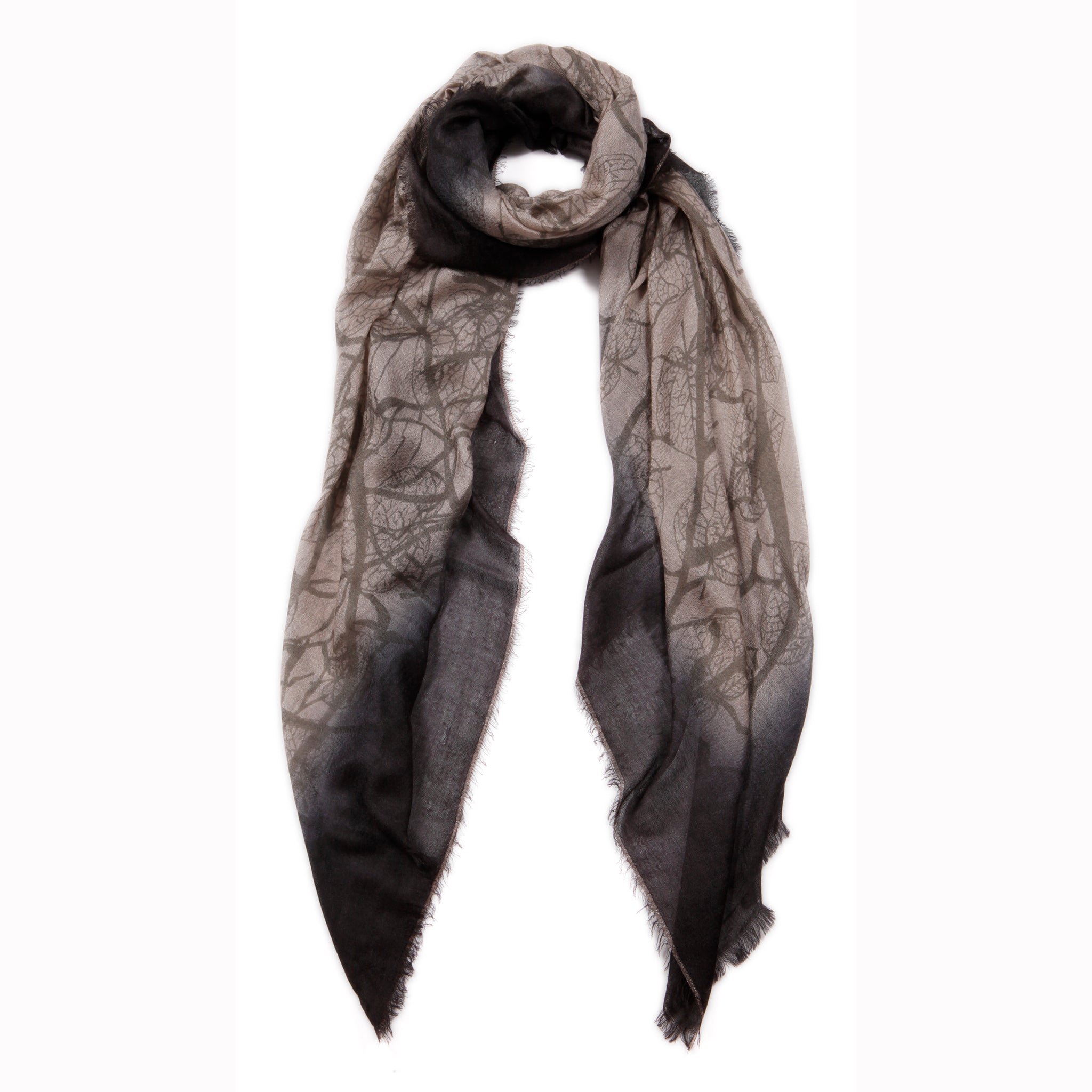 Cashmere Blend Scarves with Specialty Metallic Threading