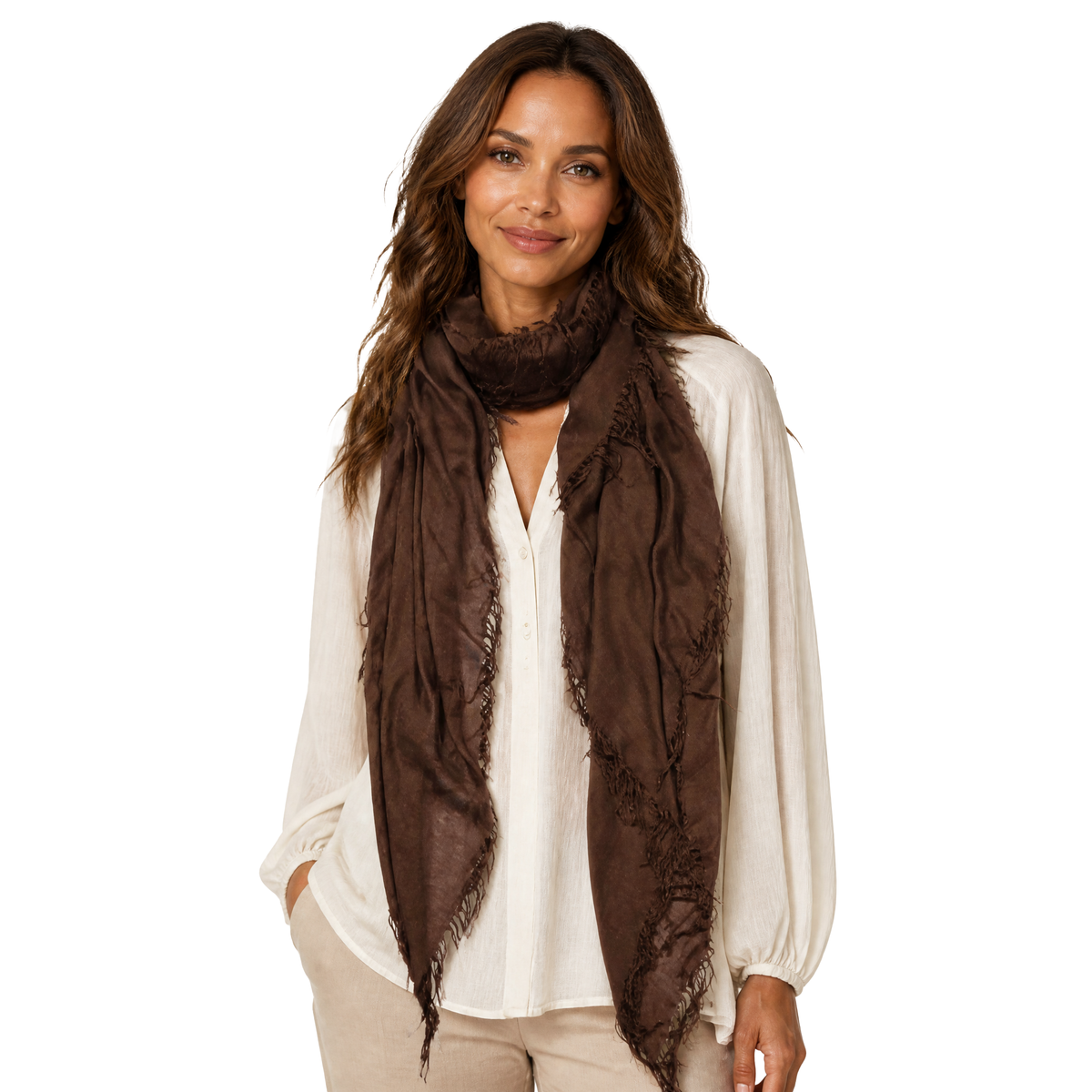 Cashmere Blend Solid Scarf