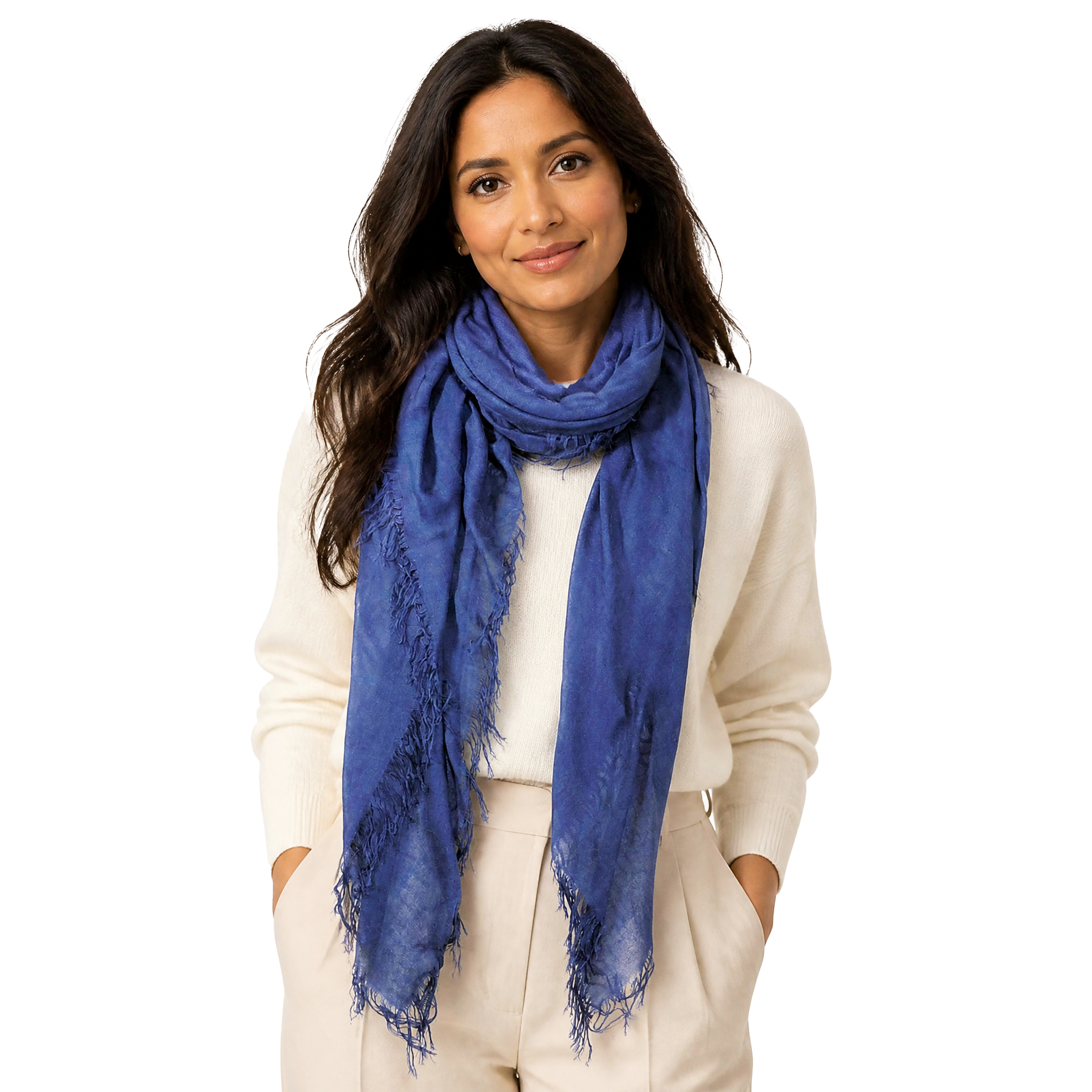 Cashmere Blend Solid Scarf