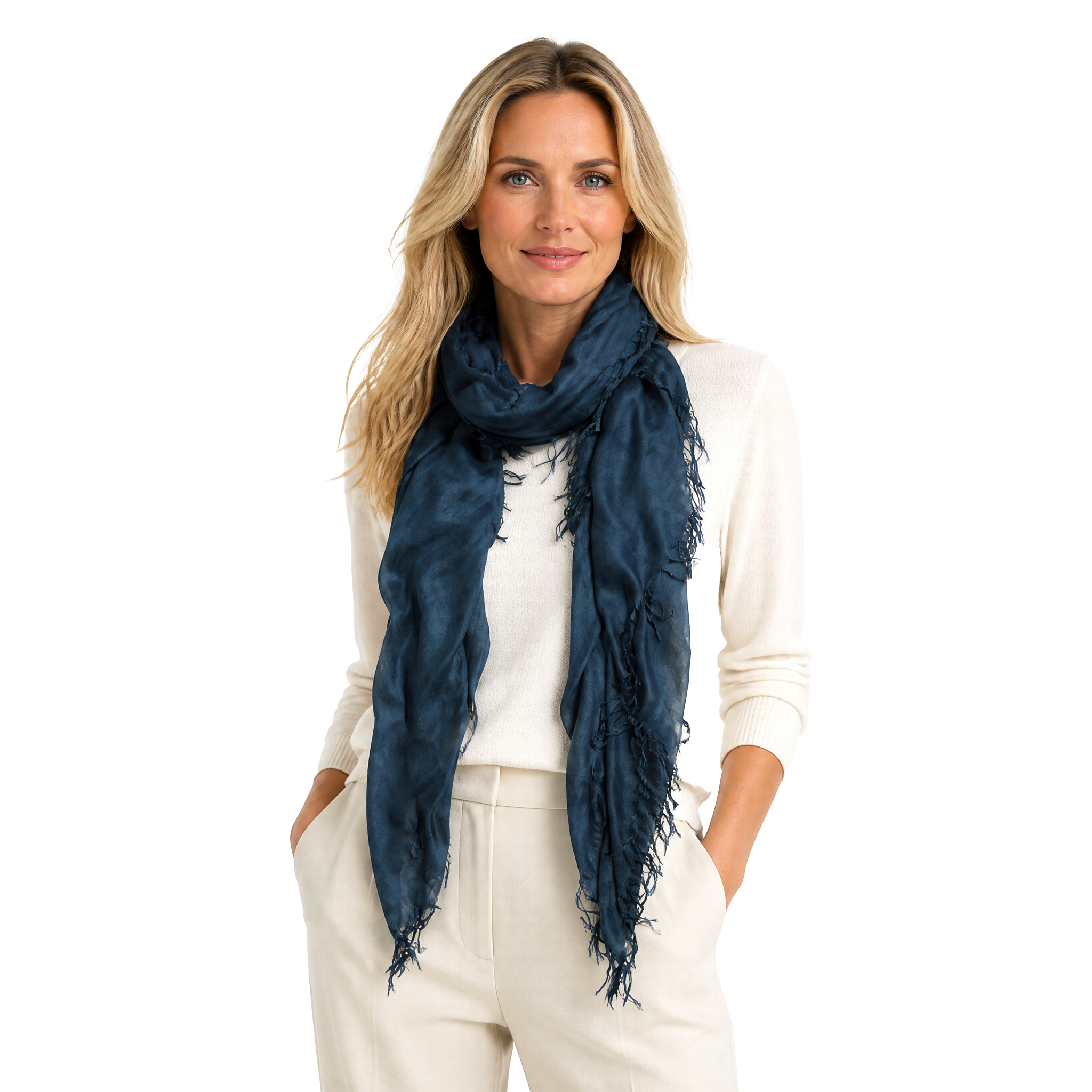 Cashmere Blend Solid Scarf