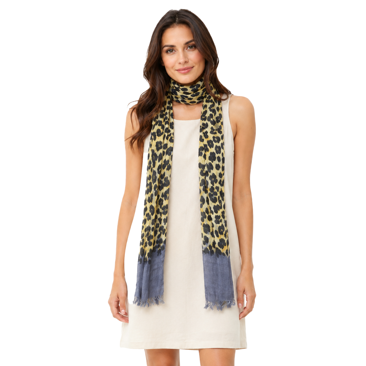 Skinny Leopard Scarf