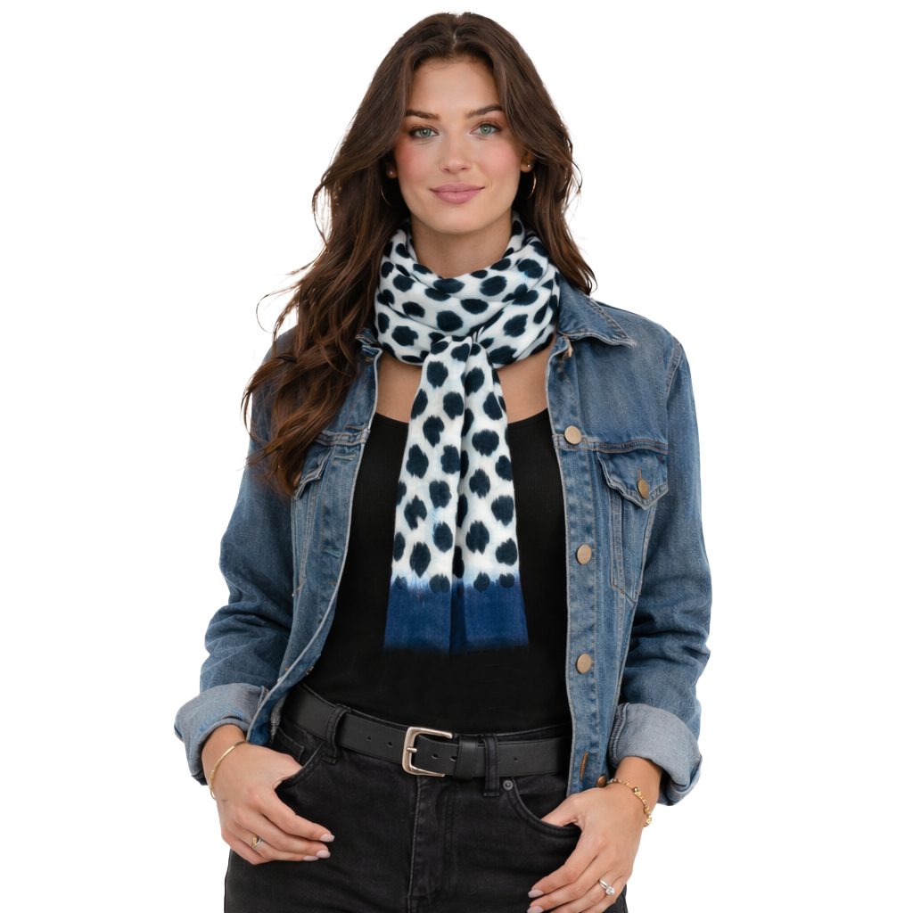 Skinny Leopard Scarf