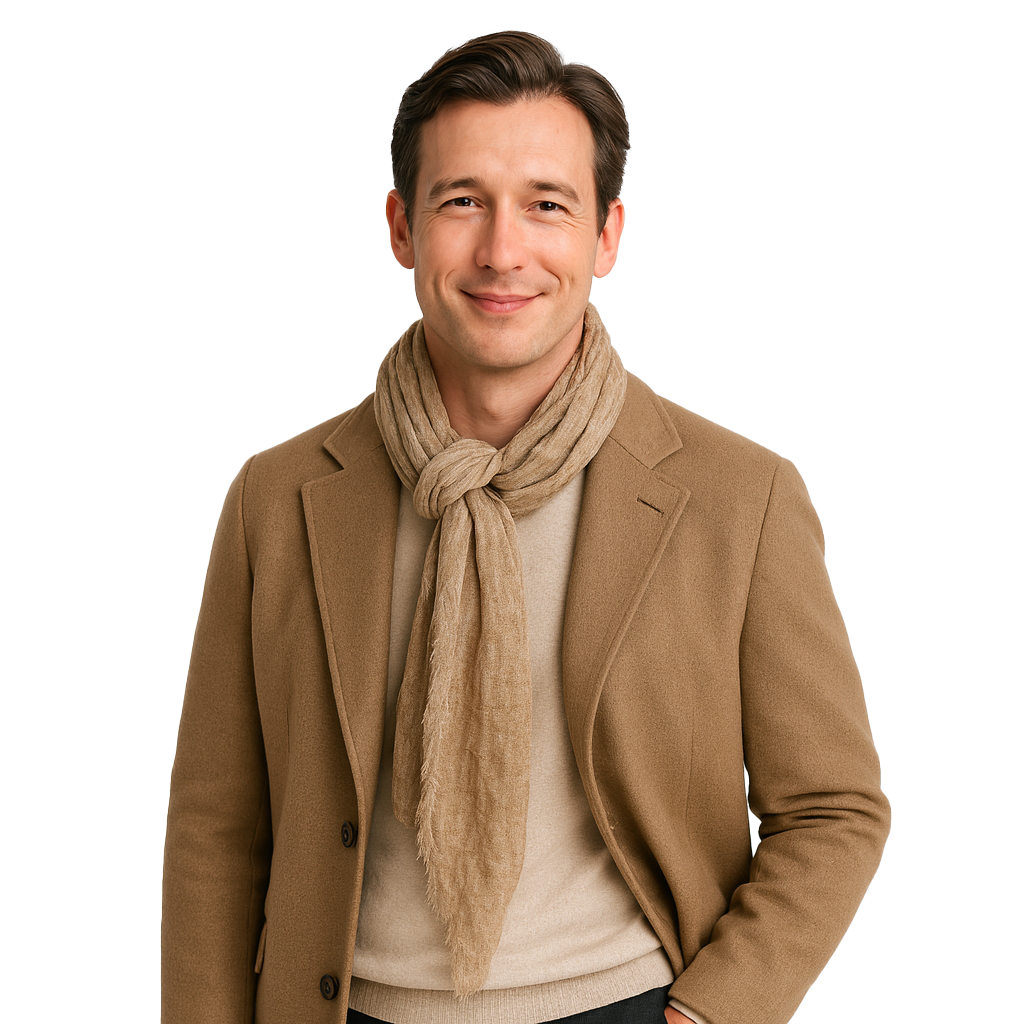 The Regent Cashmere Scarf