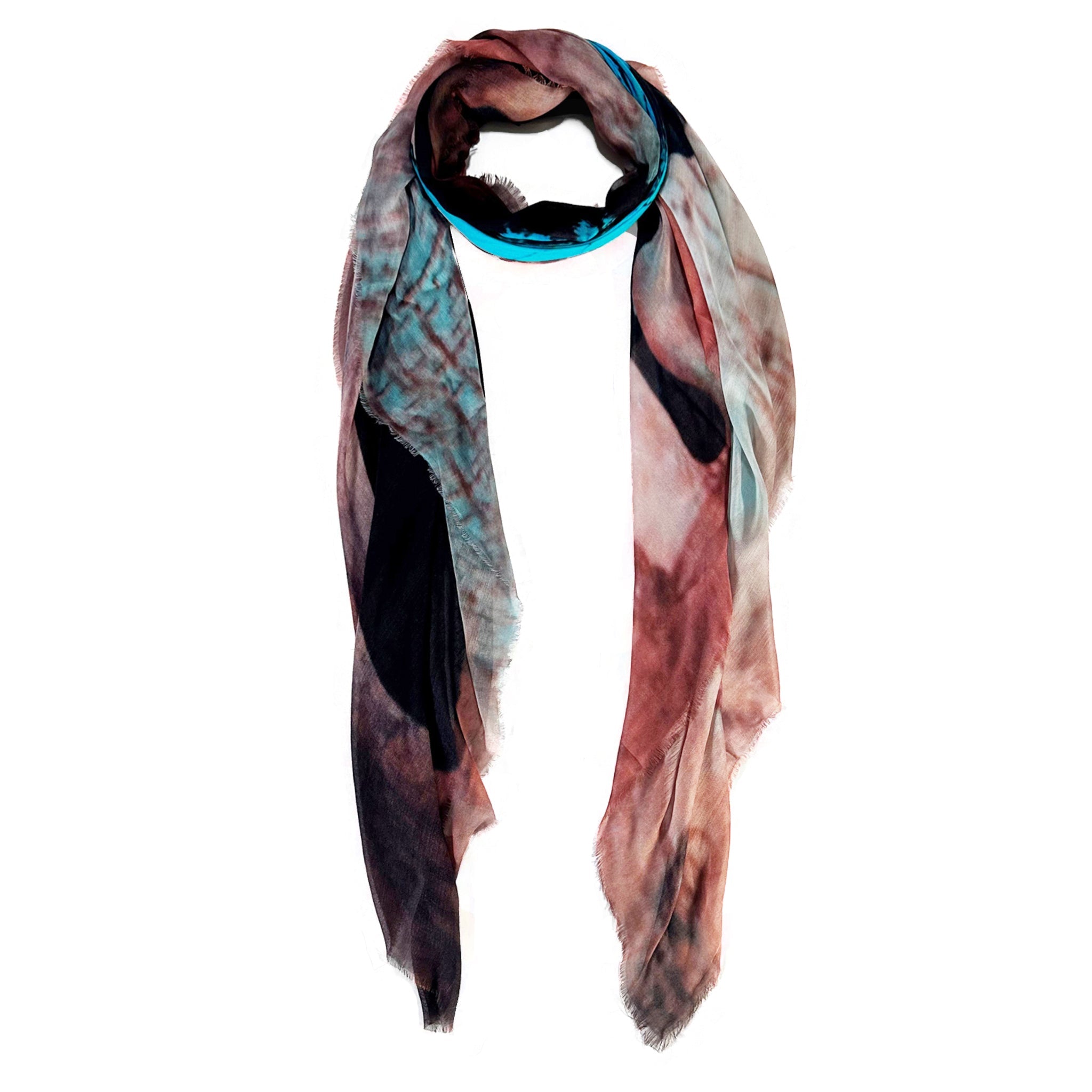 Blue Butterfly "The Wish Granter" Scarf