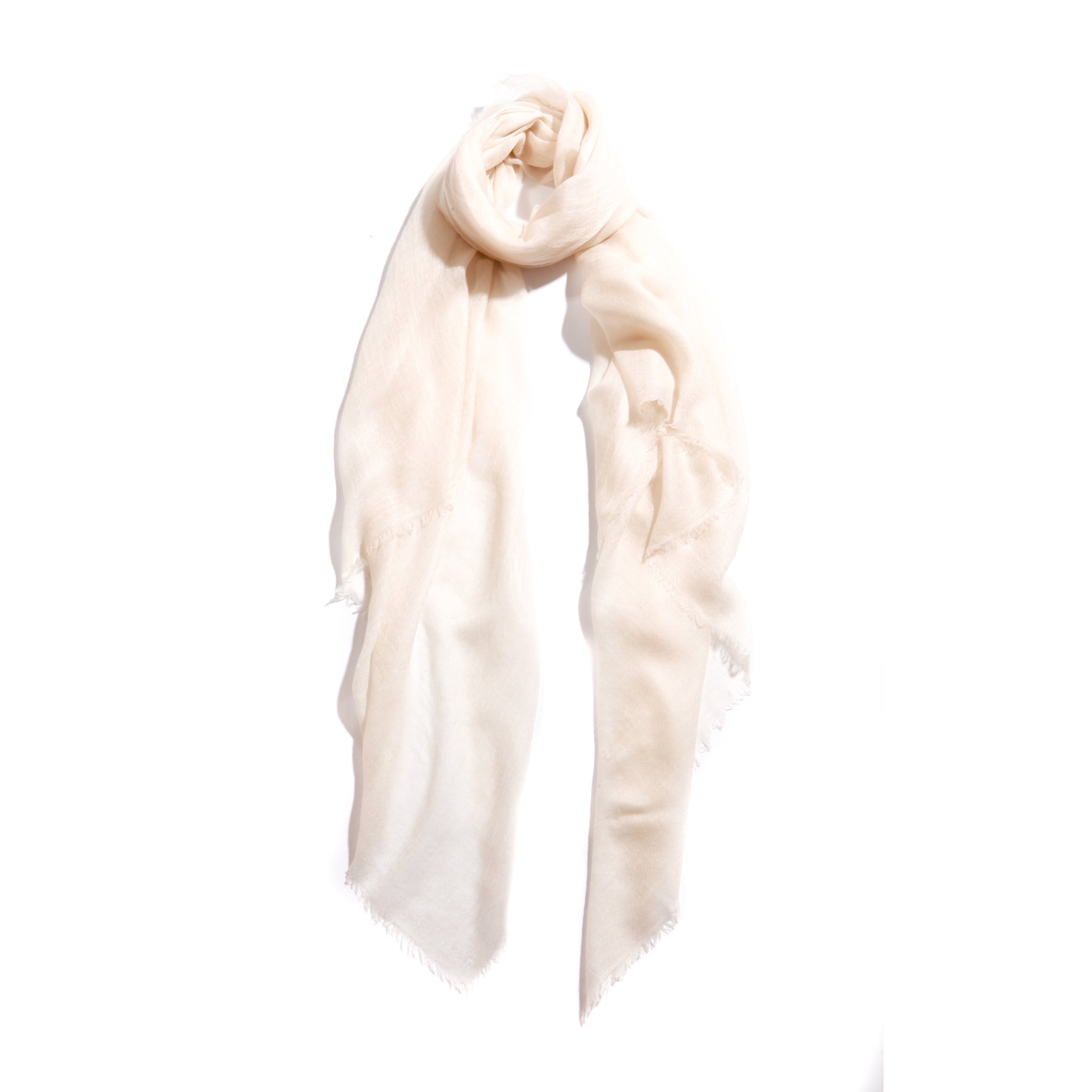 Classic Cashmere Scarf — Blue Pacific — view 7