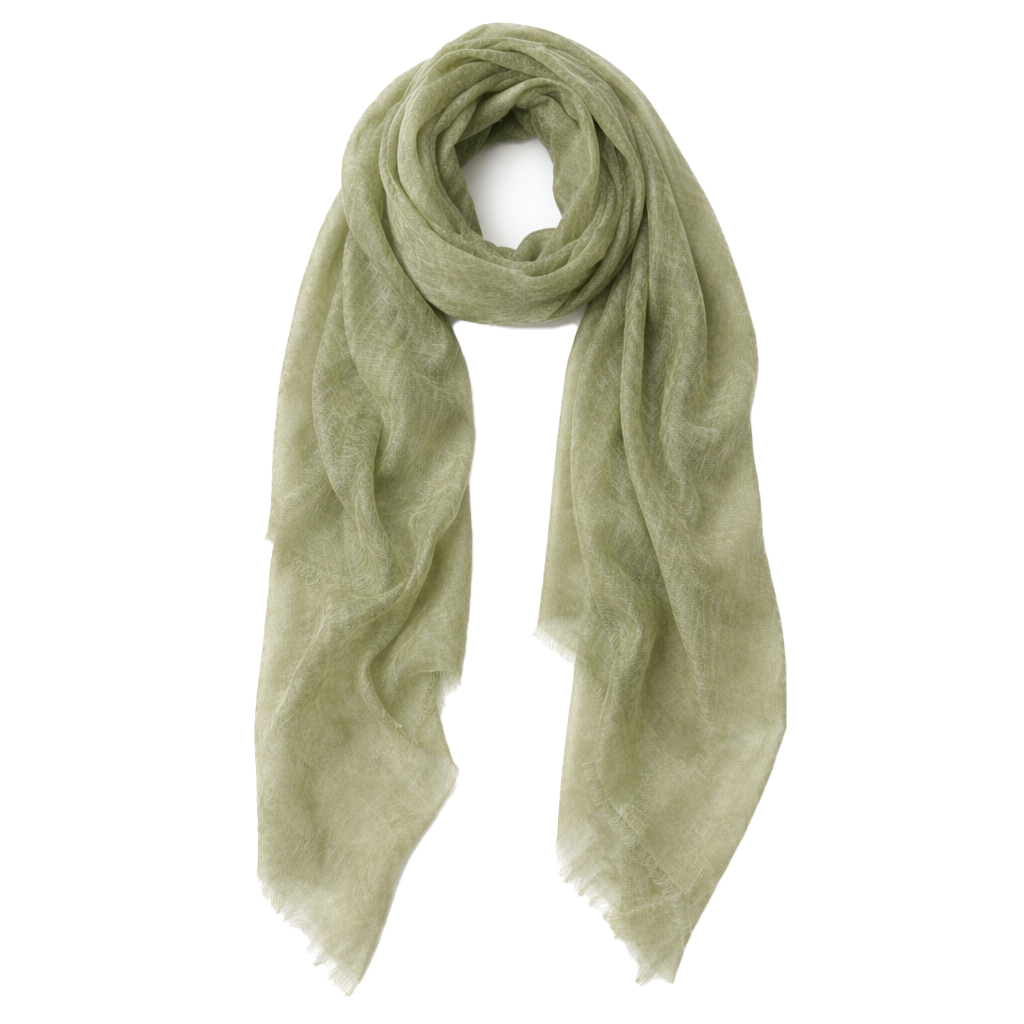 Cashmere Lush Bliss Solid Scarves — Blue Pacific — view 19