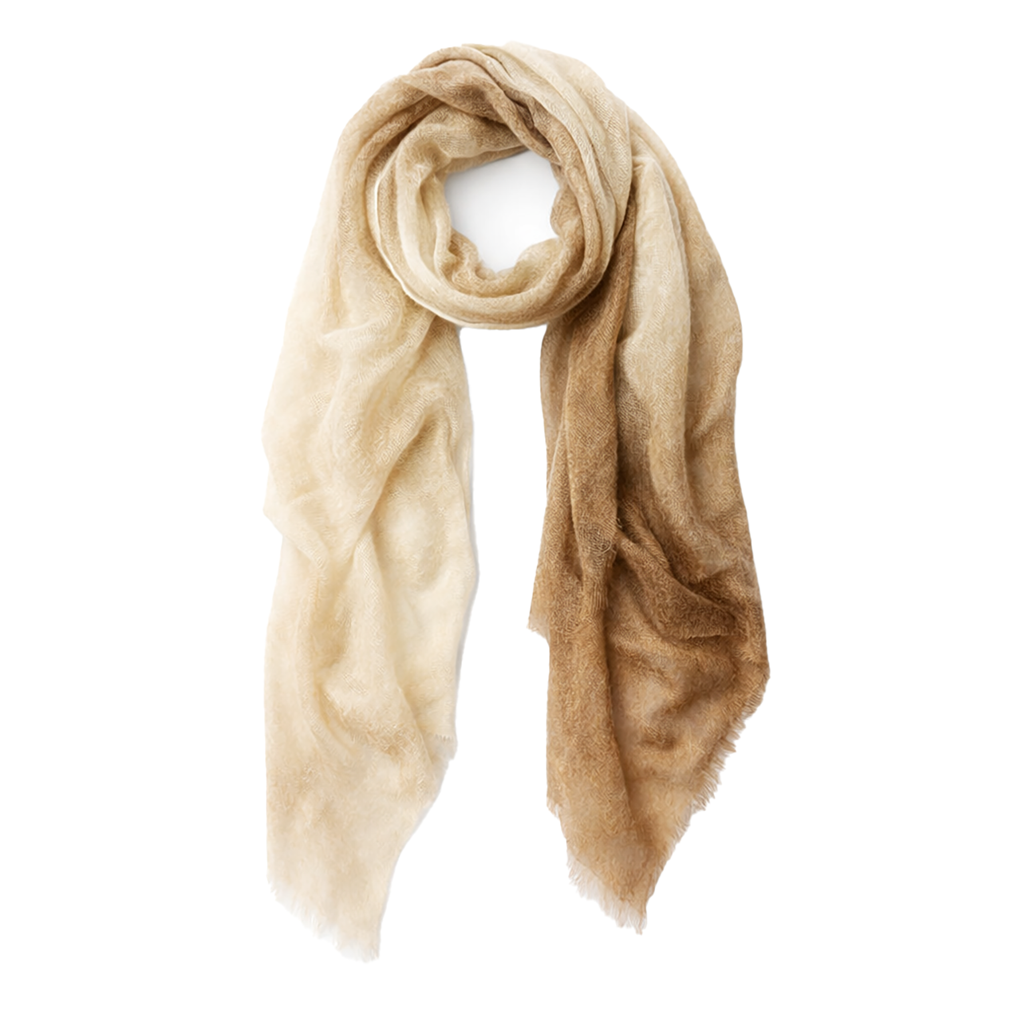 Cashmere Lush Bliss Ombre Scarves — Blue Pacific — view 3