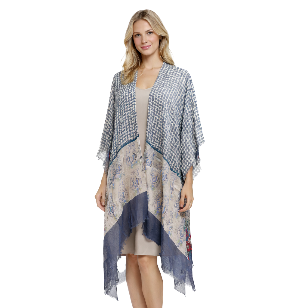 Elephant Paisley Kimono