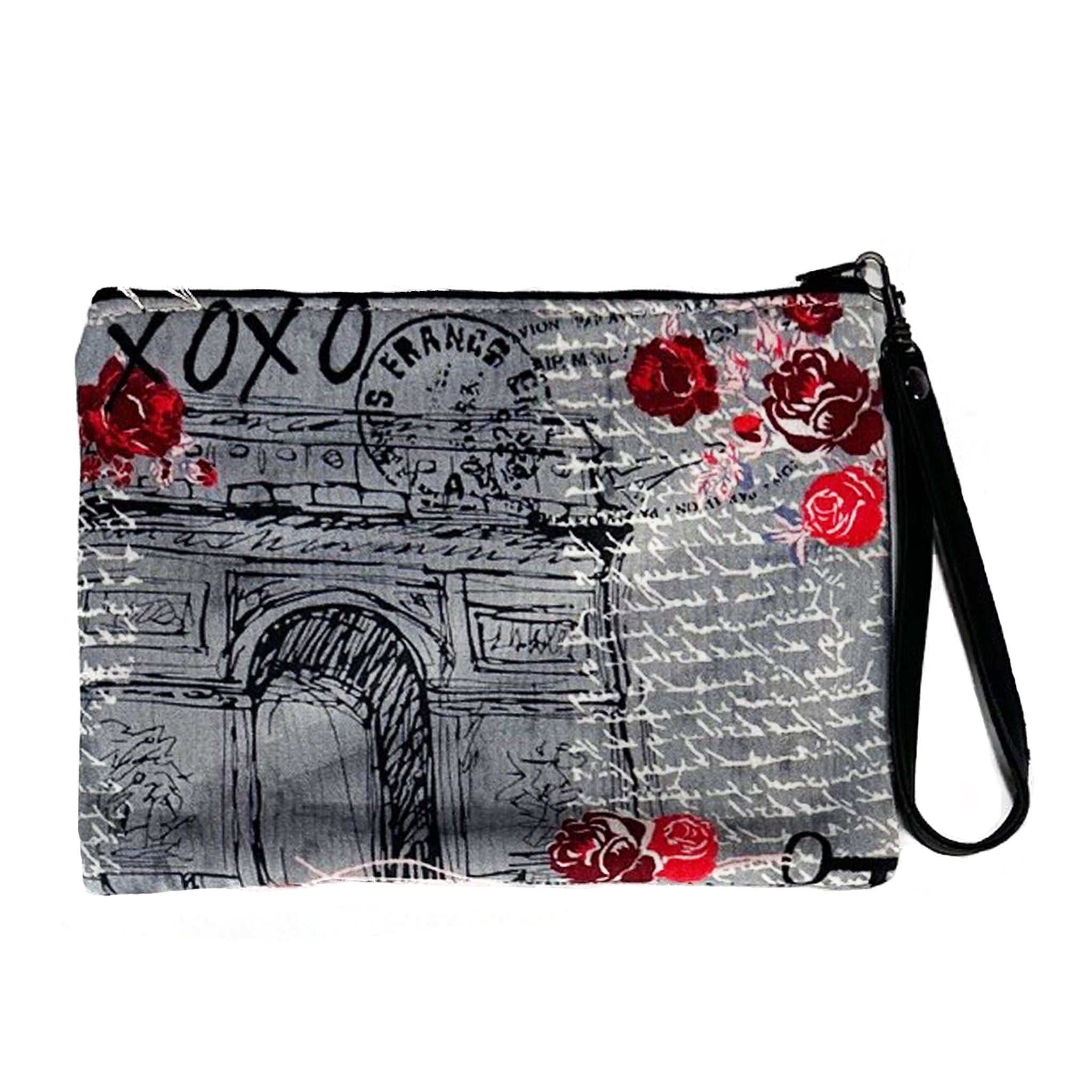 XOXO Paris Faux Suede Wristlet