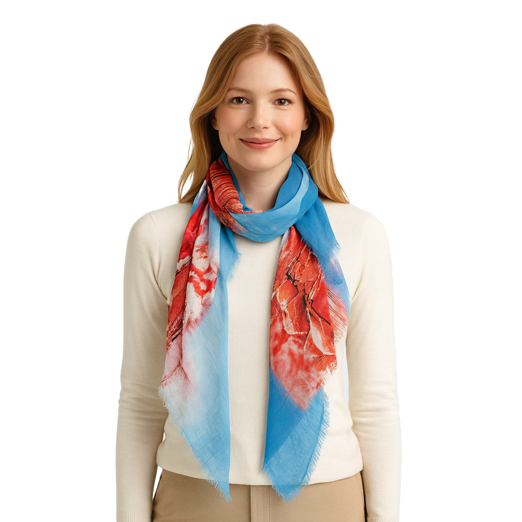 Flamingo Lagoon Scarf