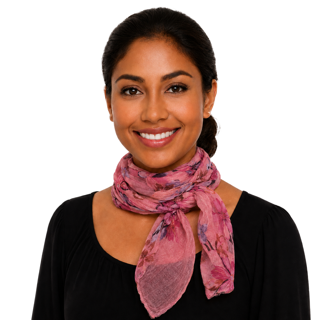 French Flower Neckerchief