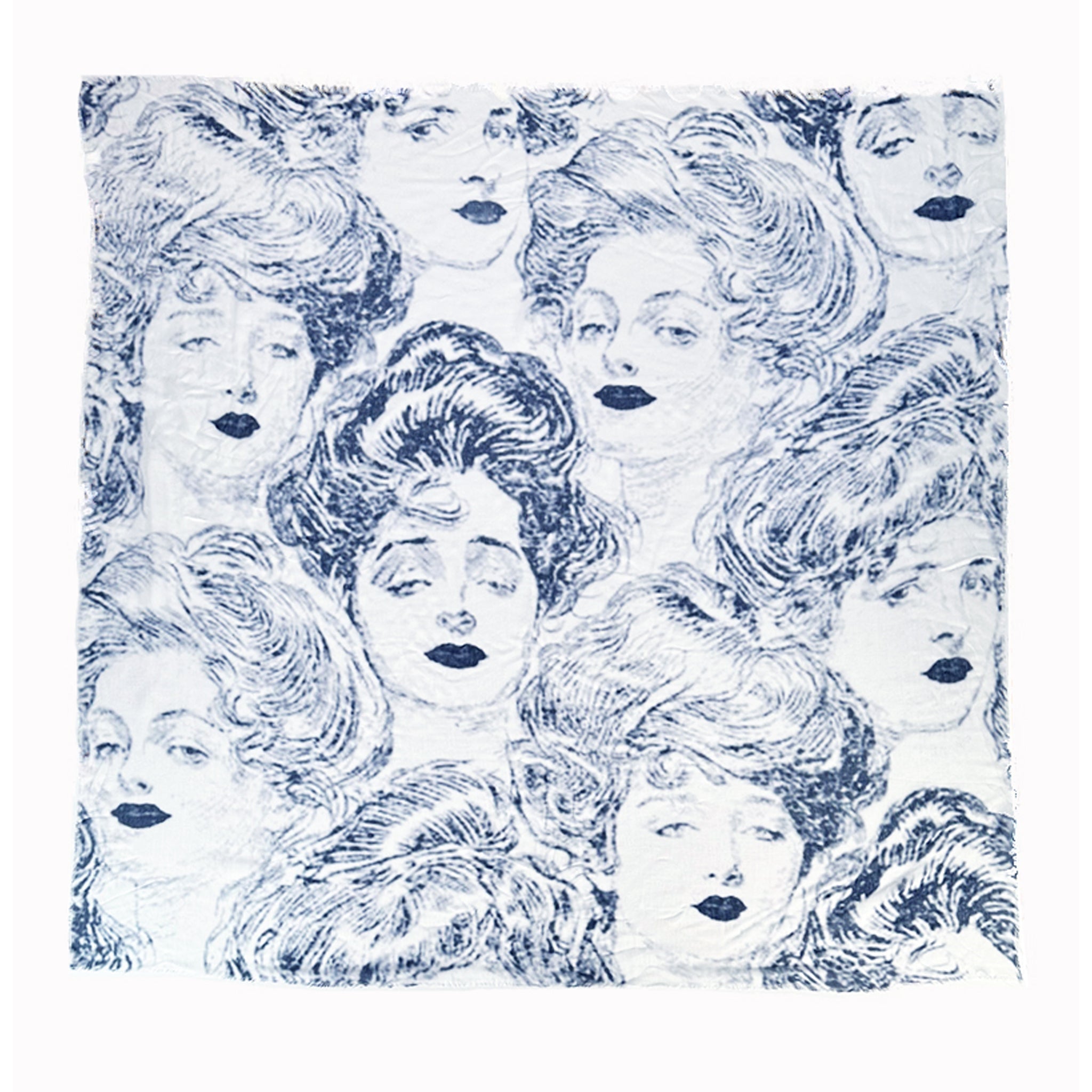 Gibson Girls Scarf — Blue Pacific — view 2