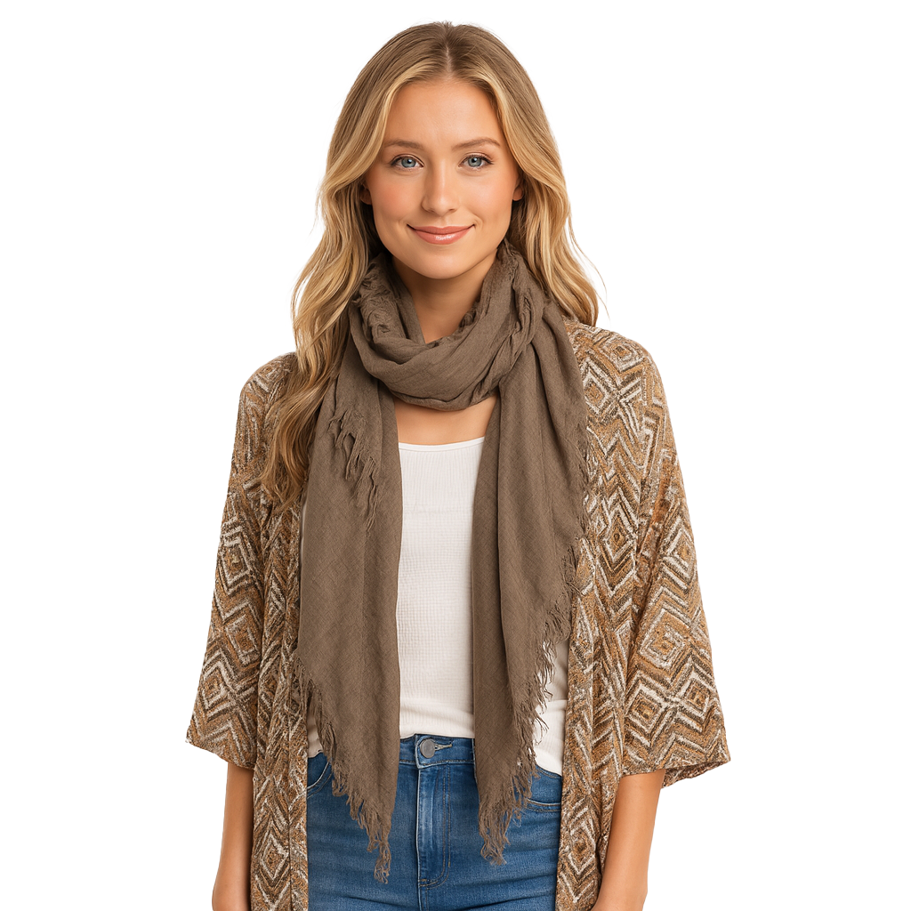 Heathered Cashmere Scarf