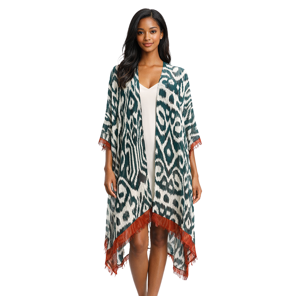Ikat Kimono