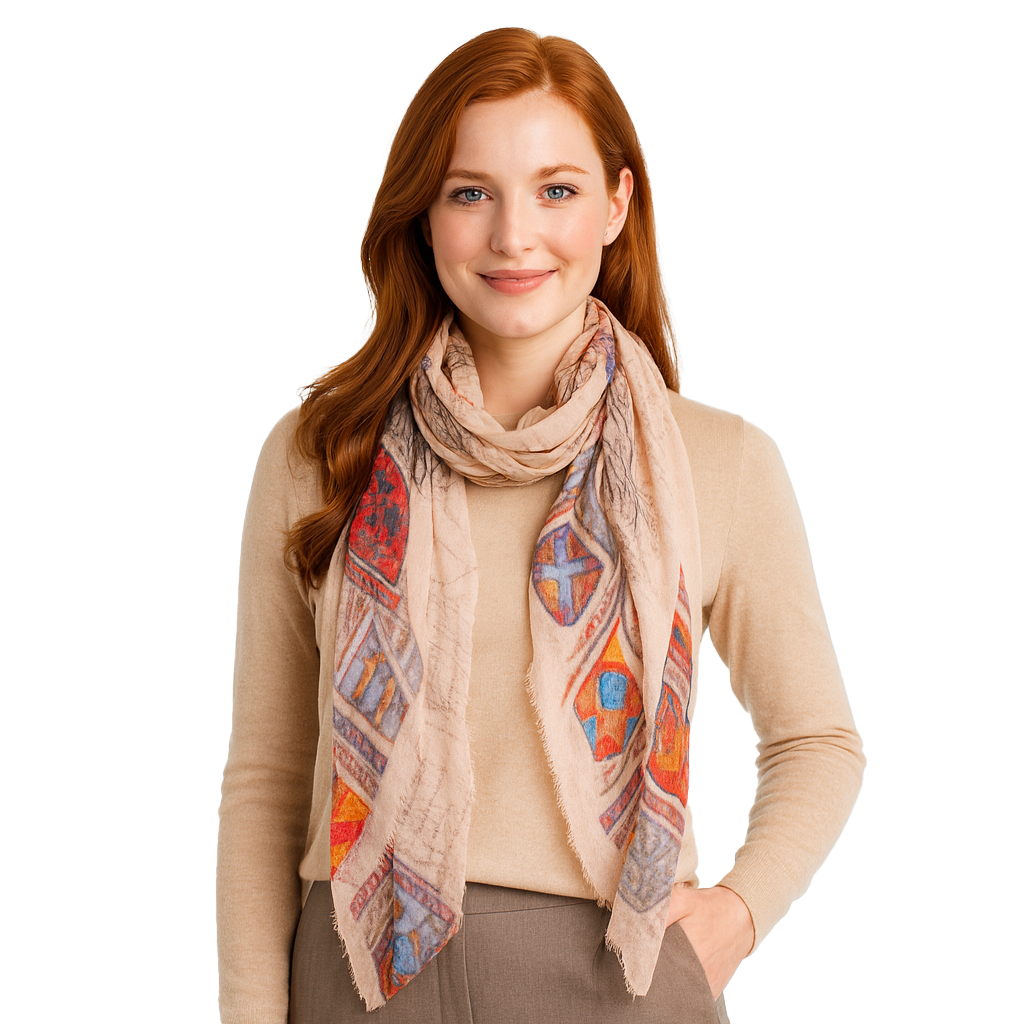 London Map Scarf