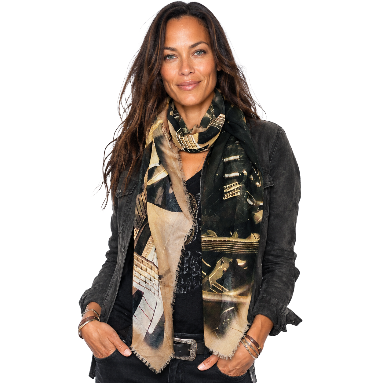 Nashville Guitars Scarf - Oblong