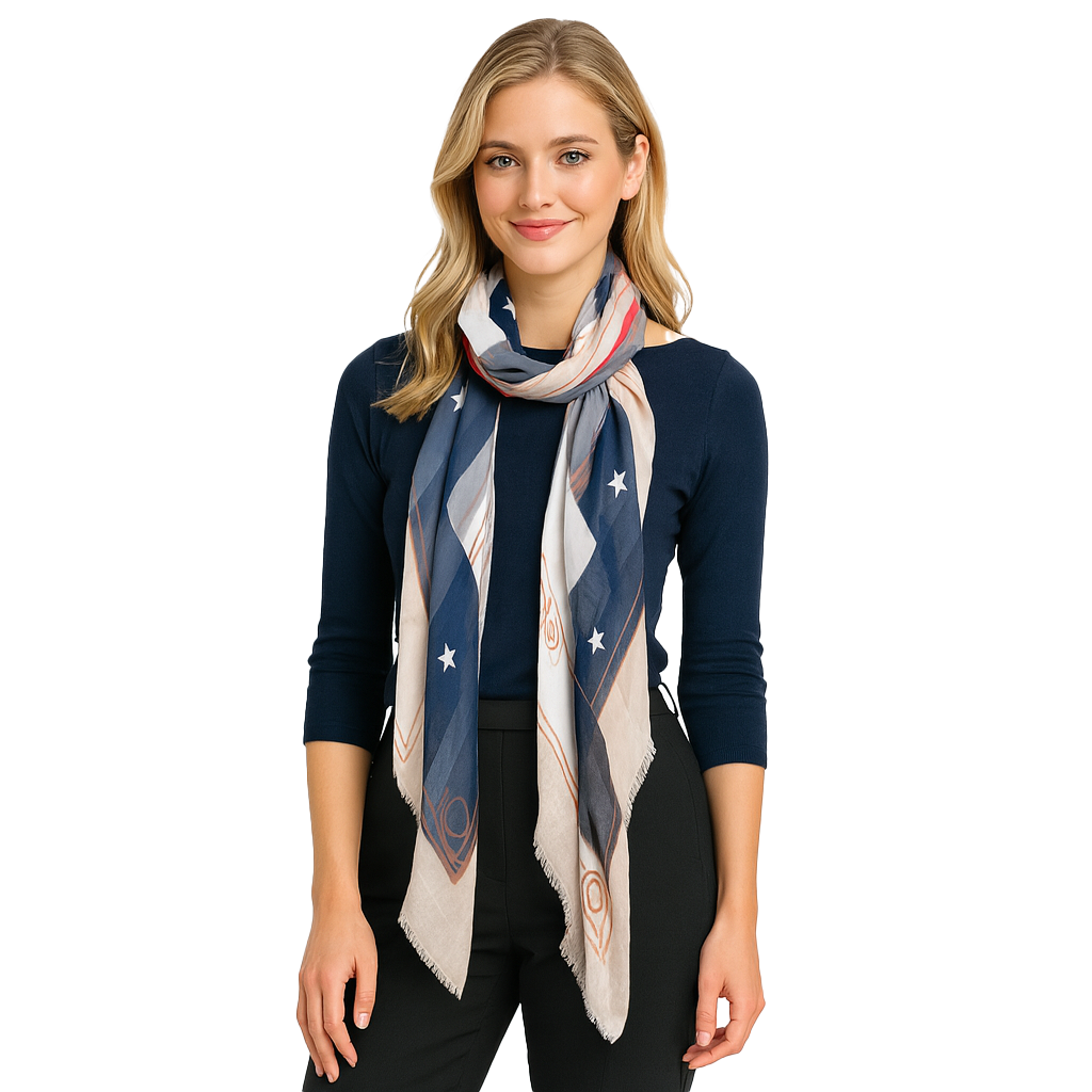 Paris City Poster Scarf