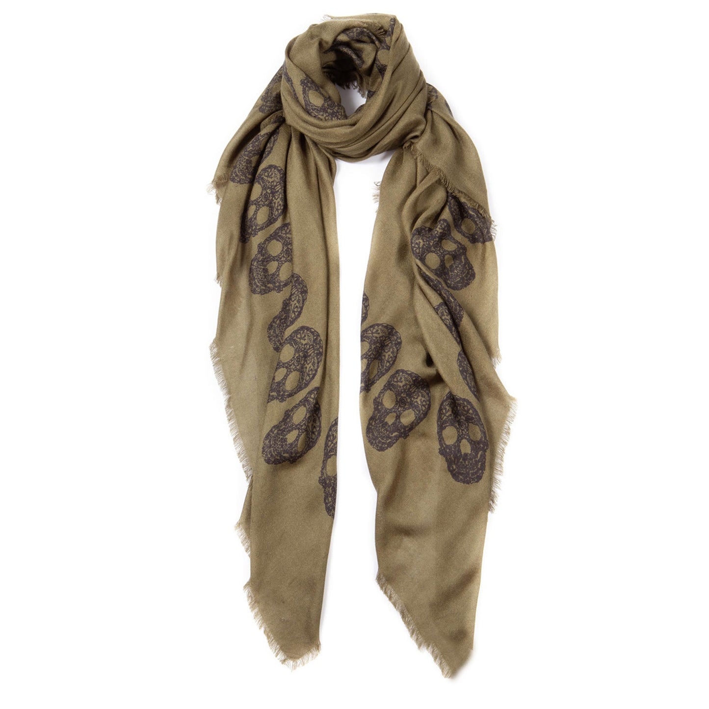 Cashmere Blended Printed Scarves