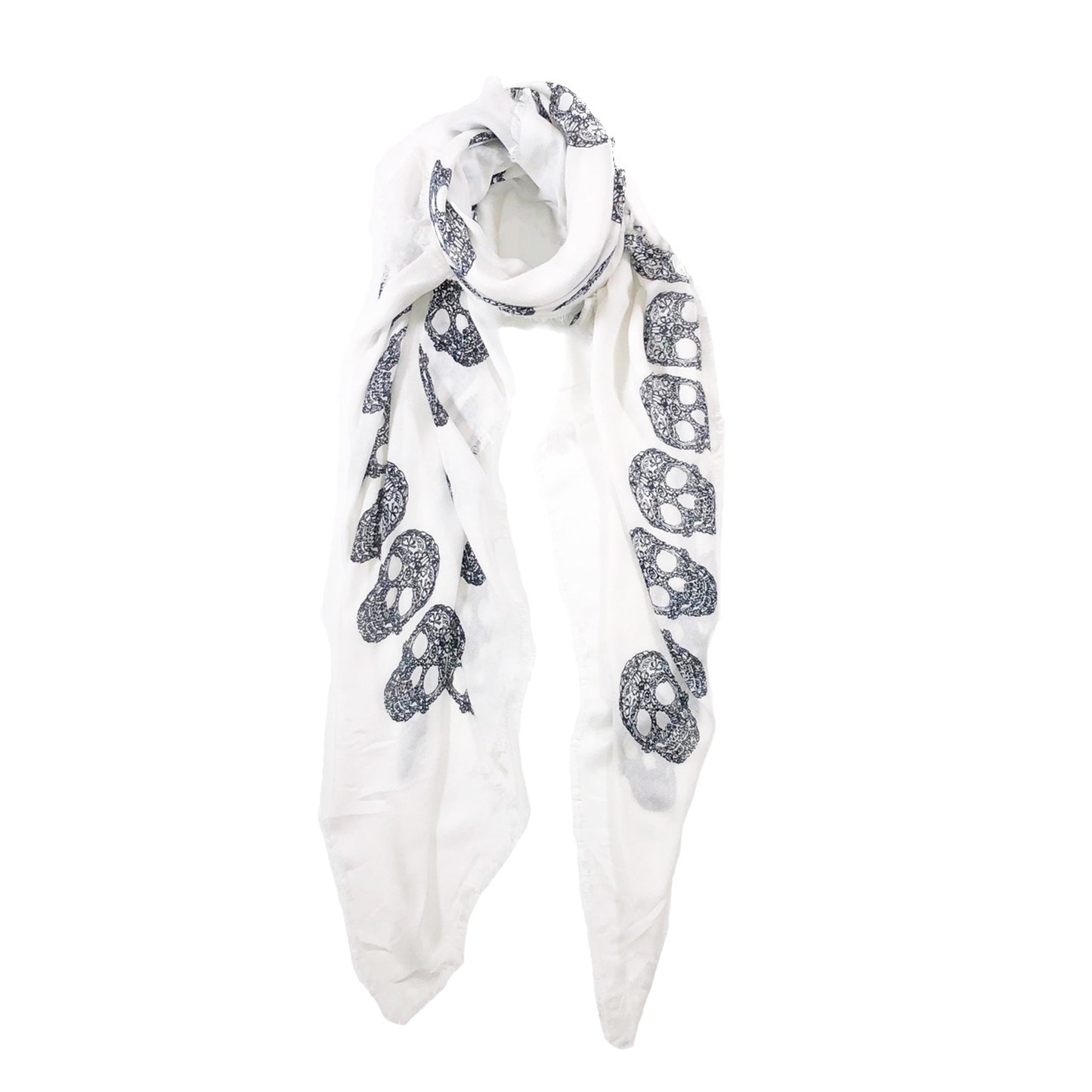 Cashmere Blended Printed Scarves