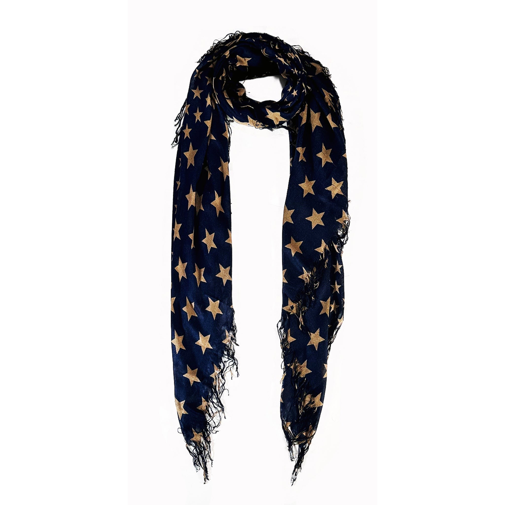Cashmere Blend Stars Scarf