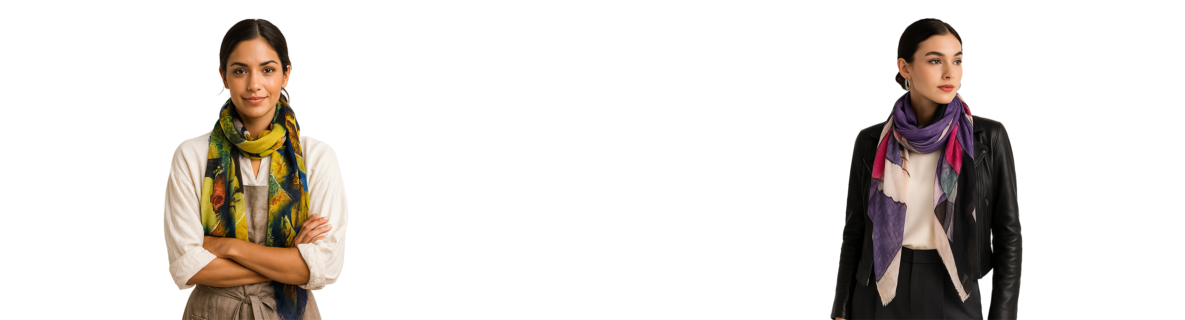 Vintage Artisan Scarf Collection