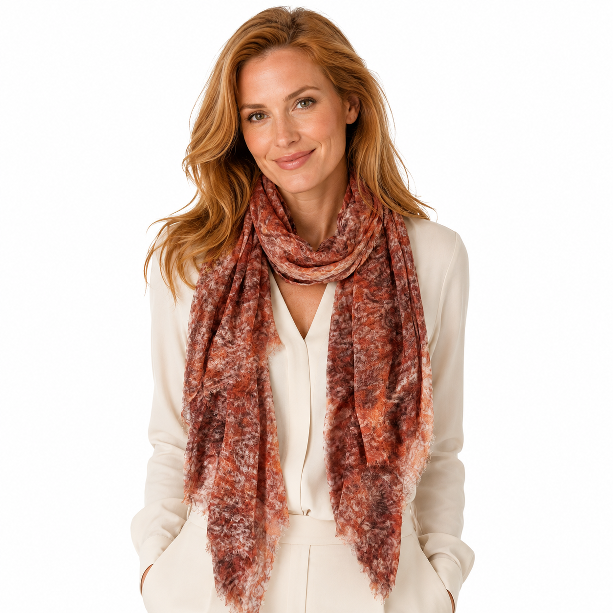 Cashmere Lush Bliss Paisley Scarves