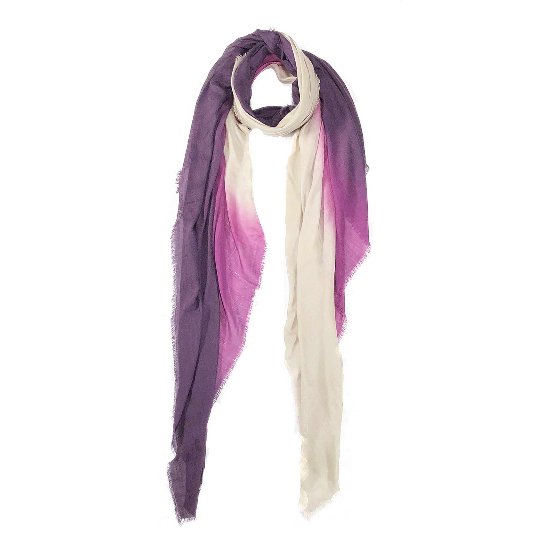 Vintage Dip Dye Scarf