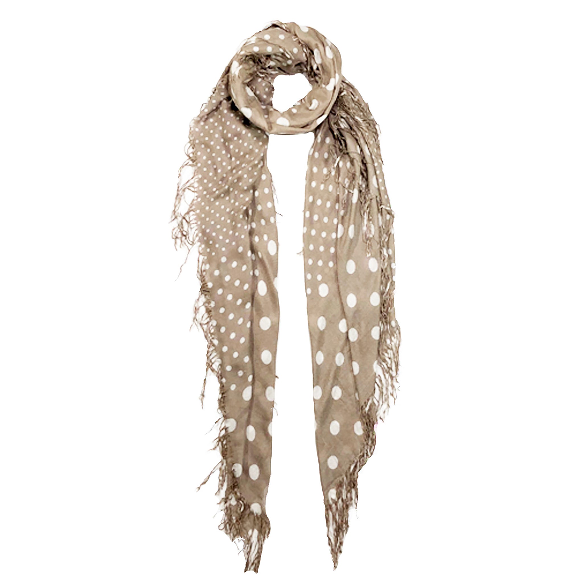 Cashmere Blend Polka-dots Scarf