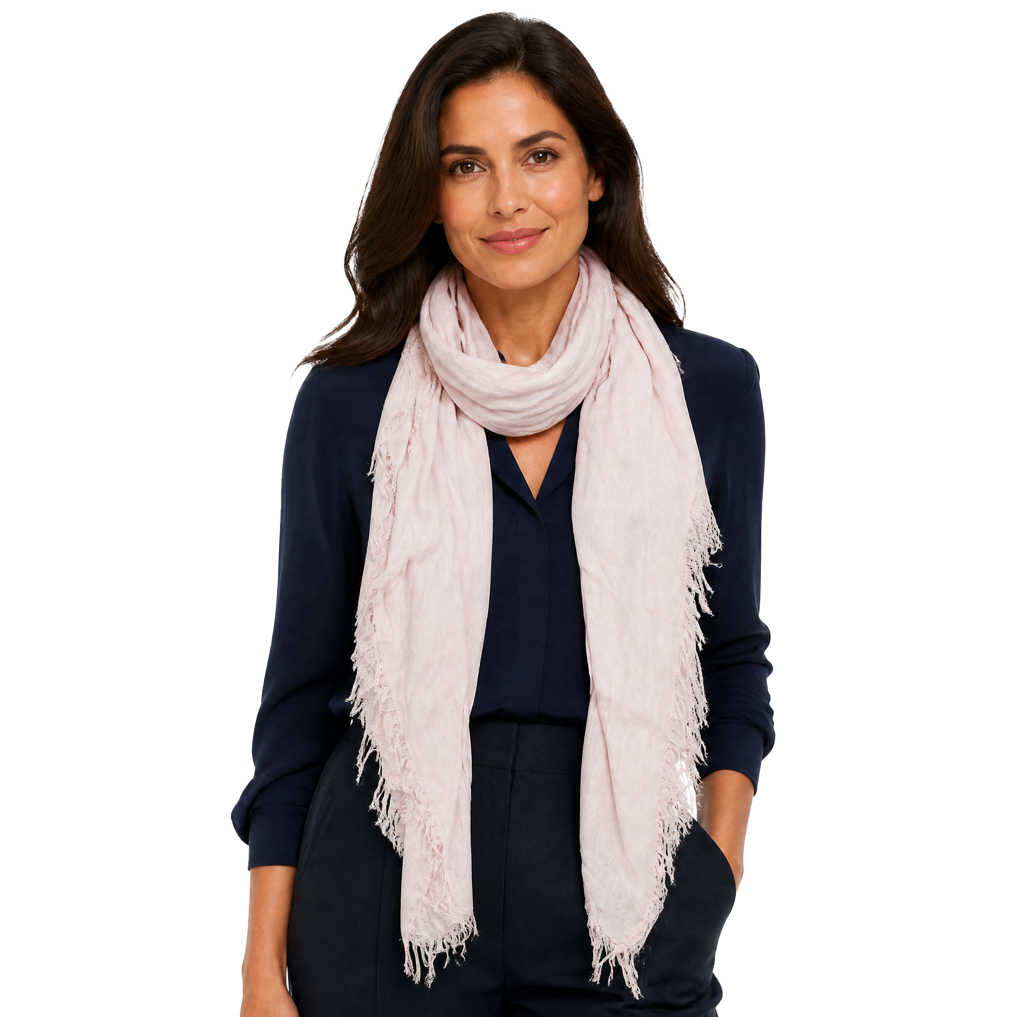 Cashmere Blend Solid Scarf