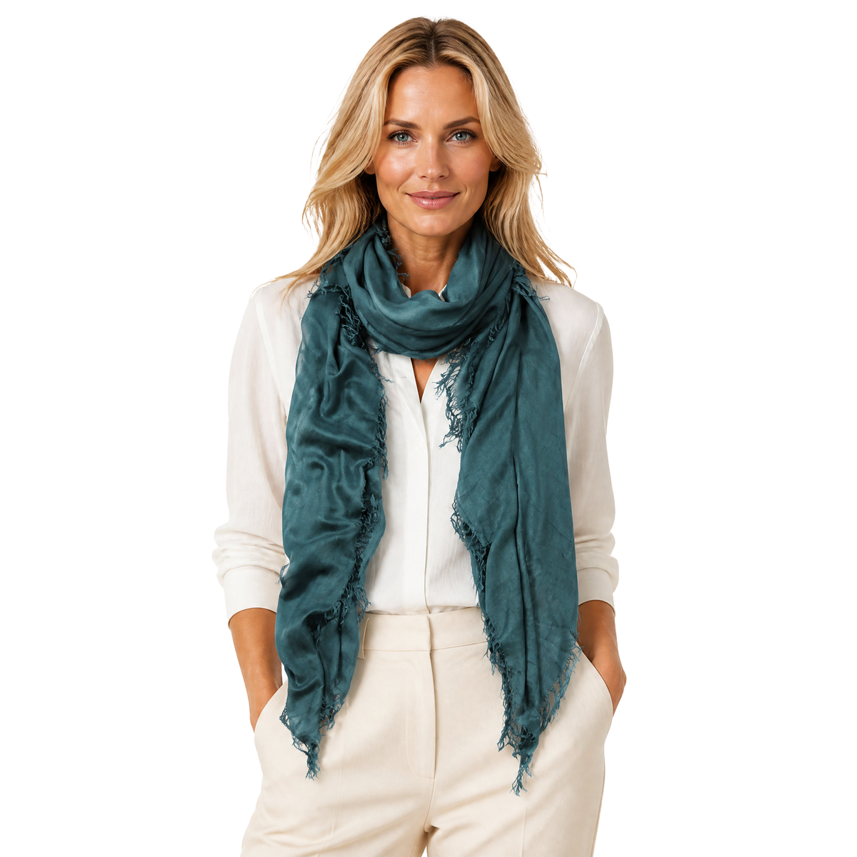 Cashmere Blend Solid Scarf