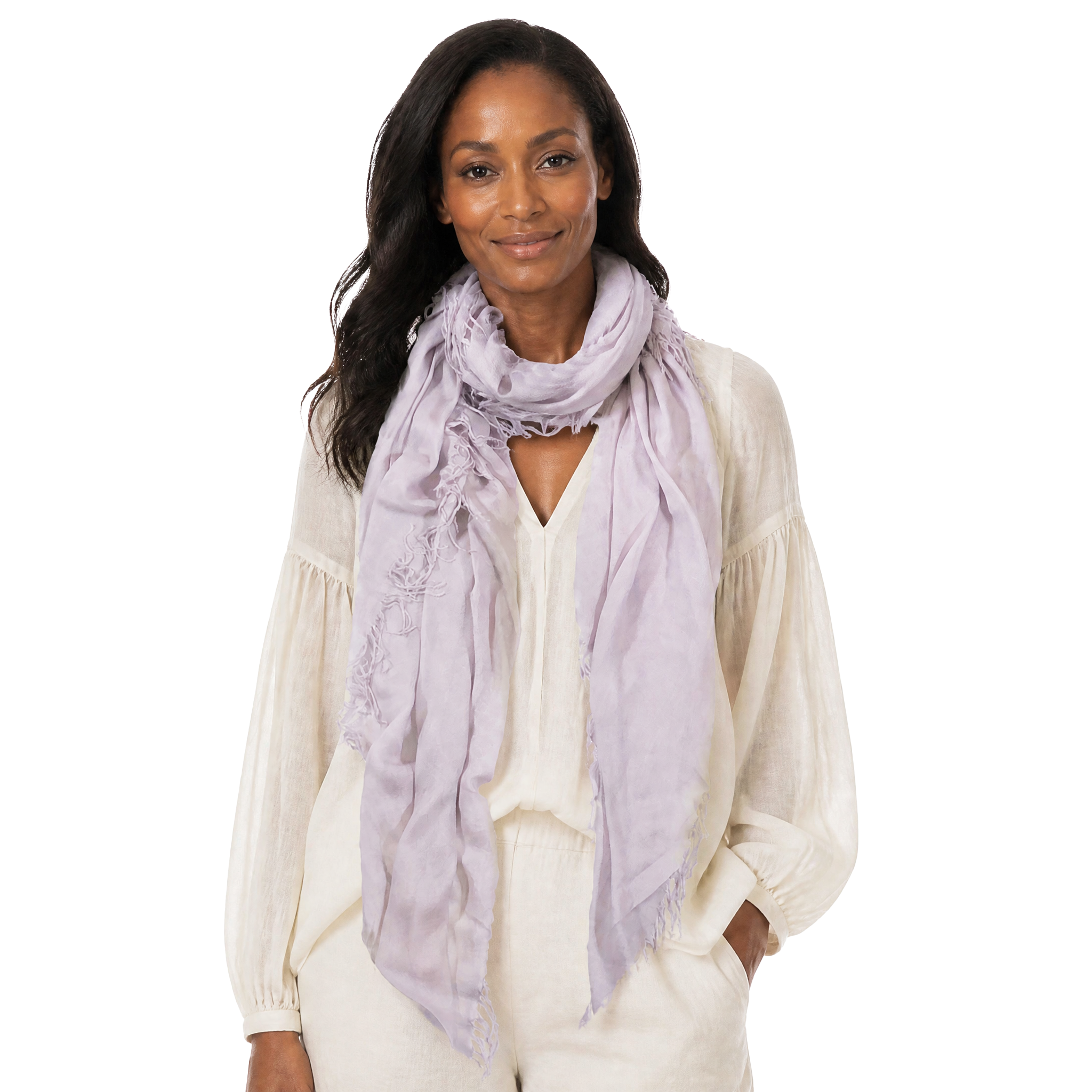 Cashmere Blend Solid Scarf