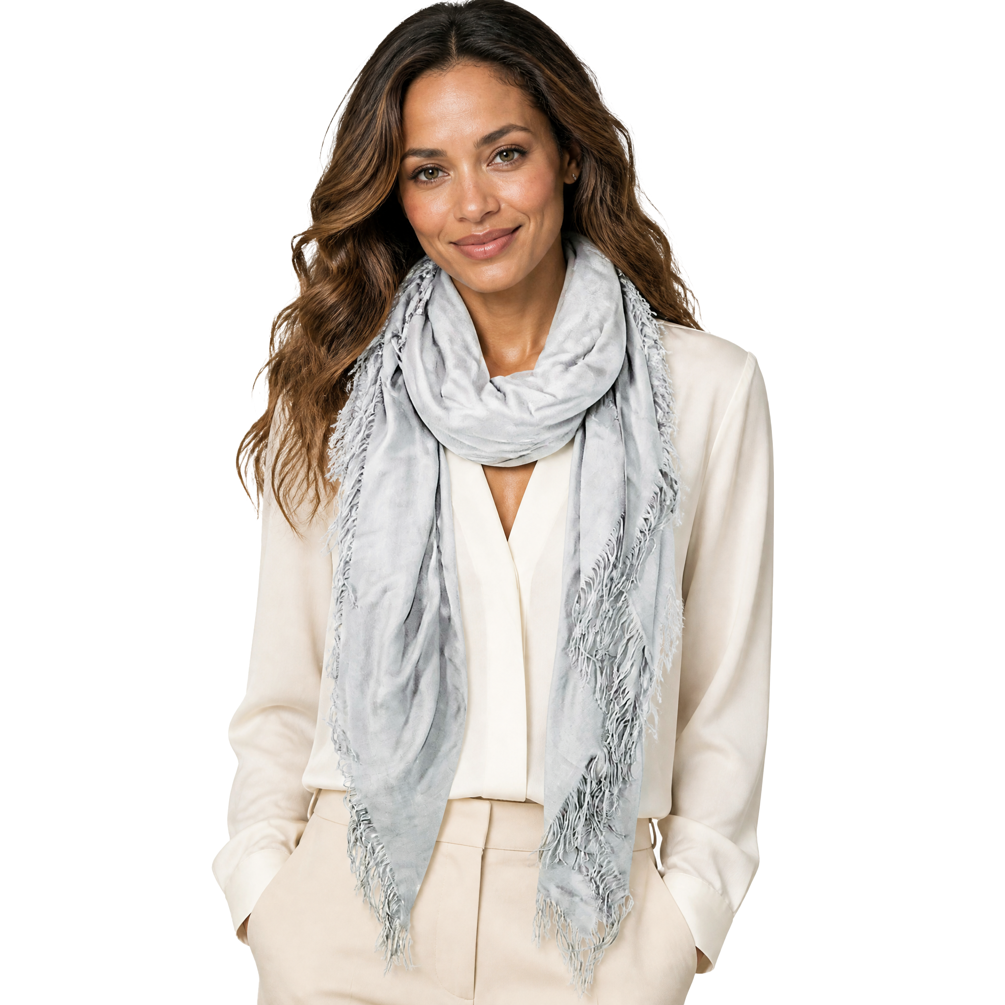 Cashmere Blend Solid Scarf
