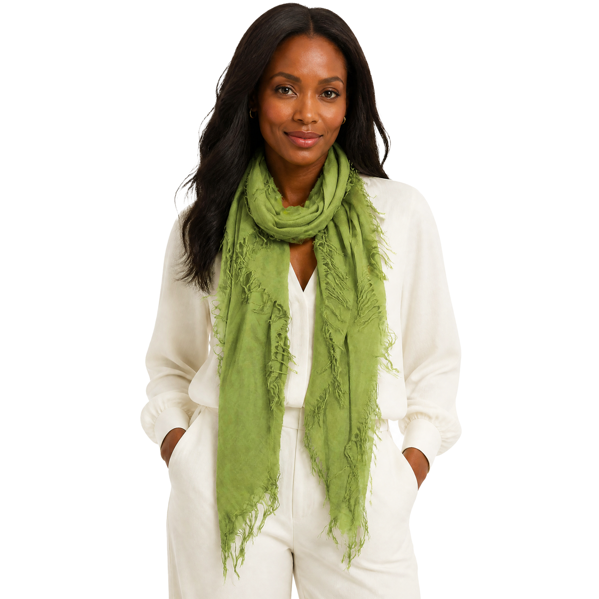 Cashmere Blend Solid Scarf