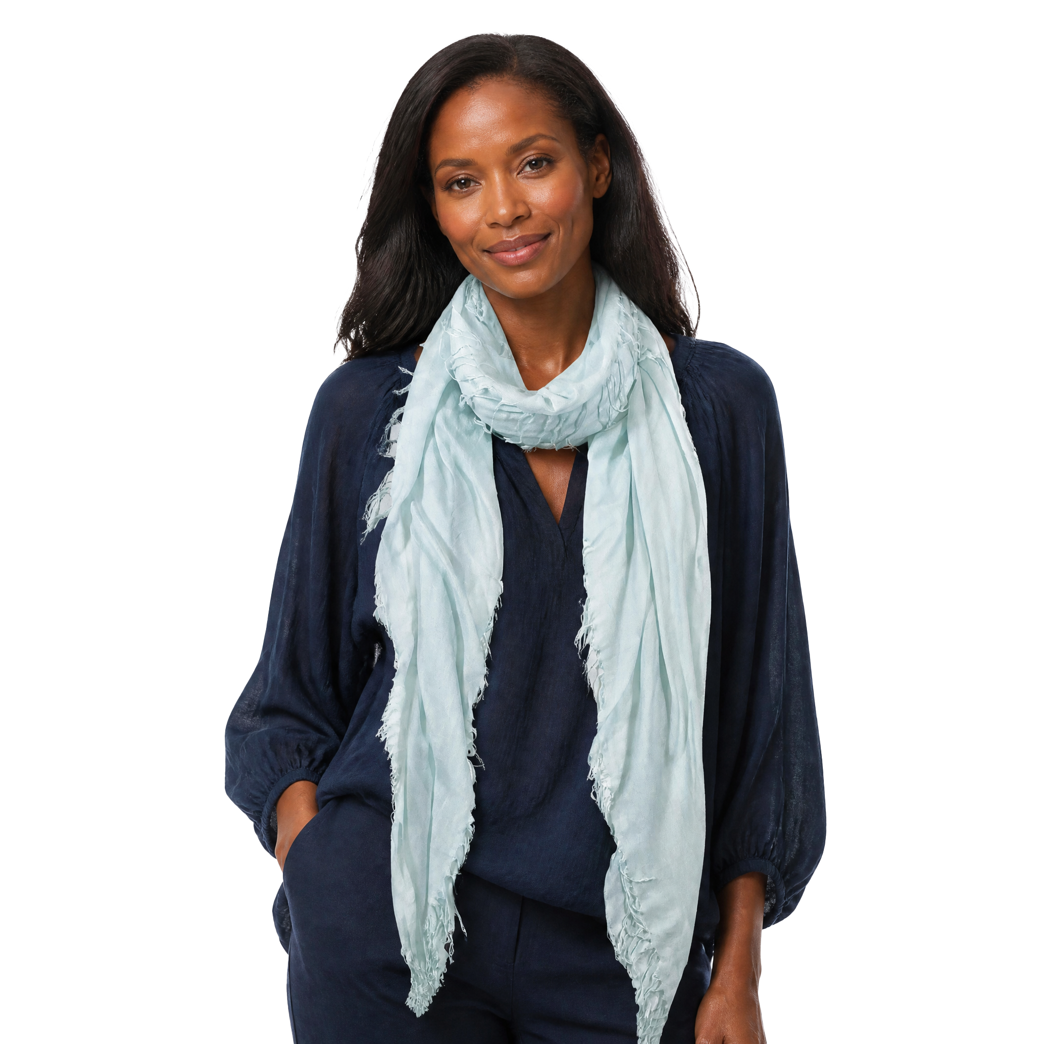 Cashmere Blend Solid Scarf
