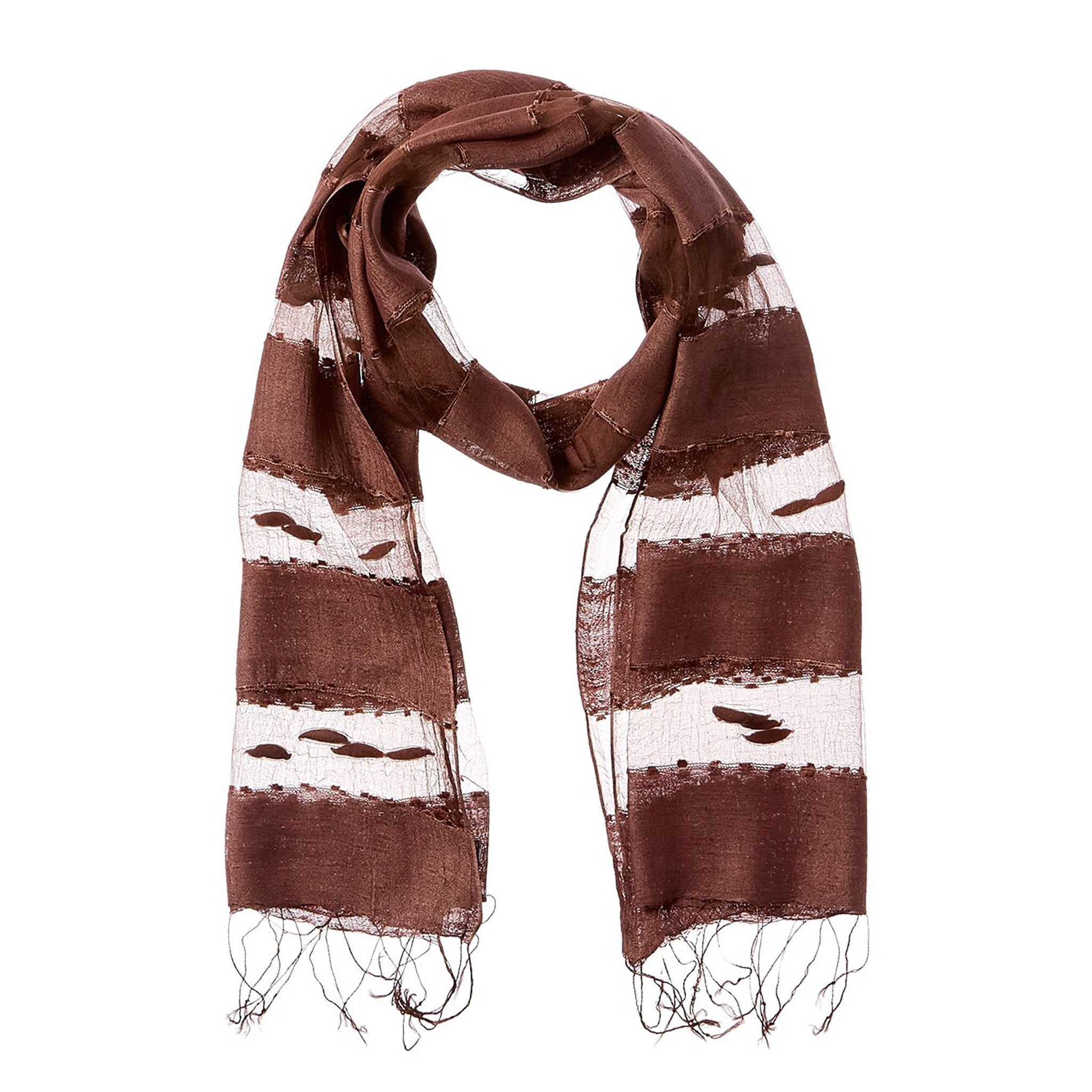 Hand Woven Silk Blended Scarf