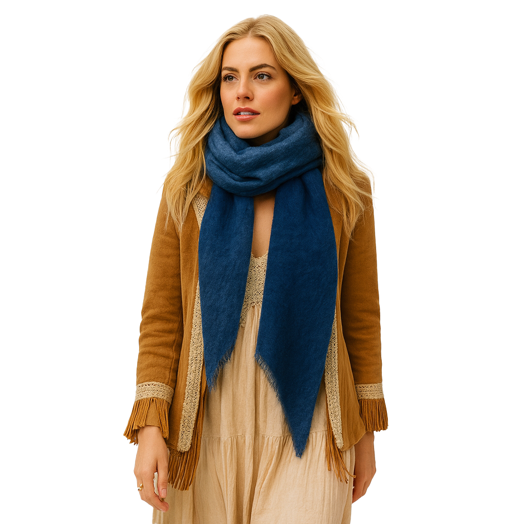 Cashmere Lush Bliss Dip Scarves