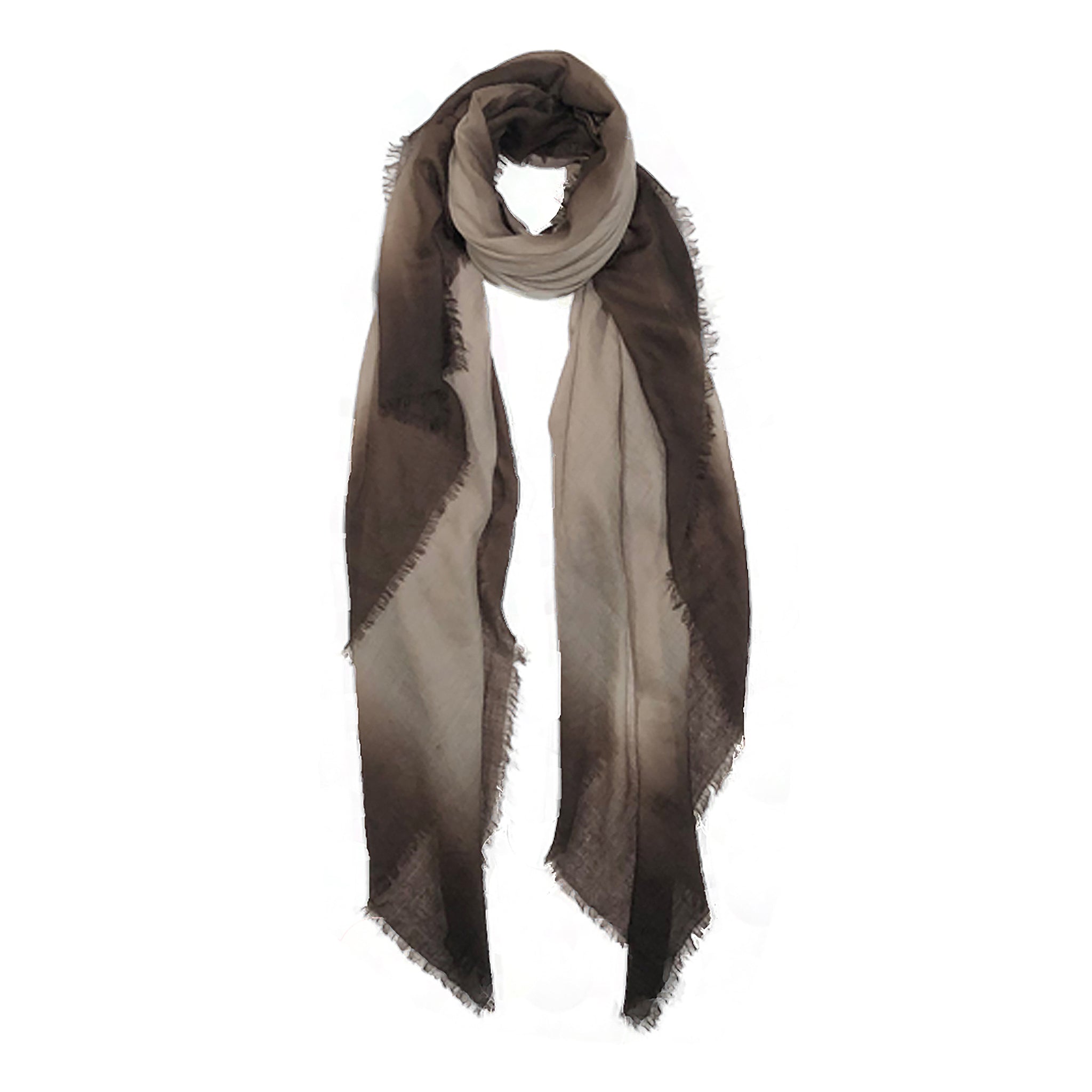 Classic Cashmere Scarf — Blue Pacific — view 8