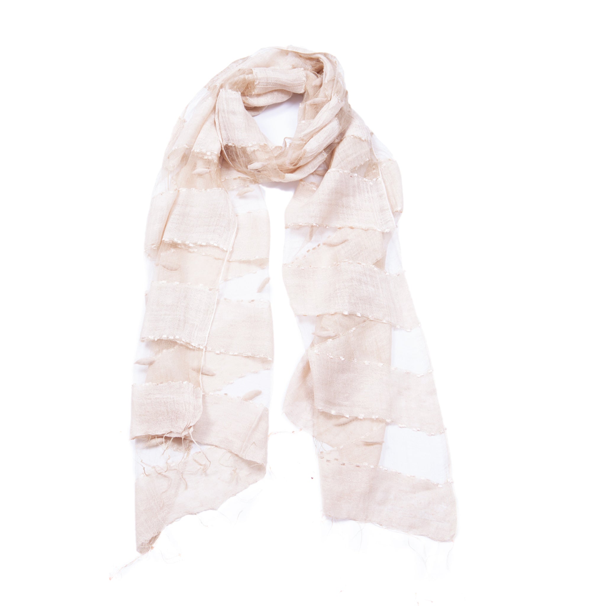 Hand Woven Silk Blended Scarf