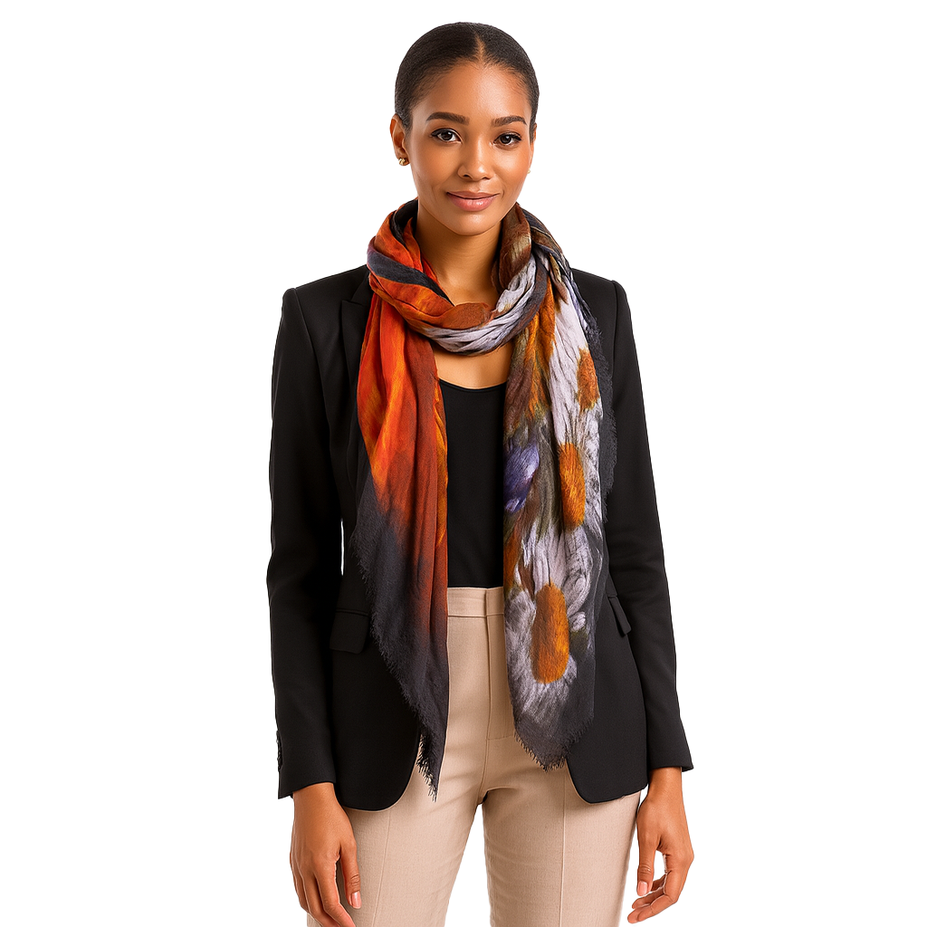 Dusk & Daisies Scarf