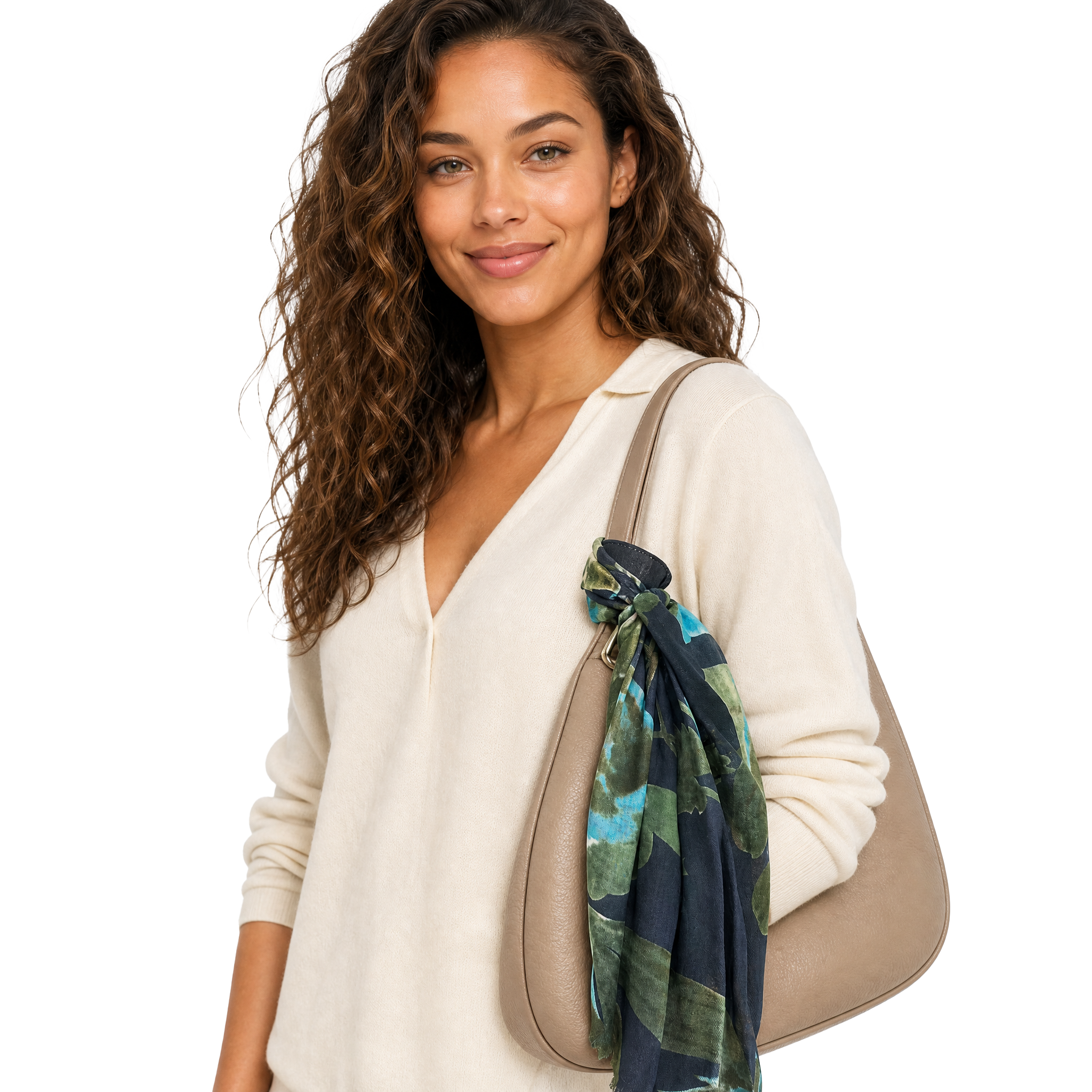 Floral Dip Neckerchief