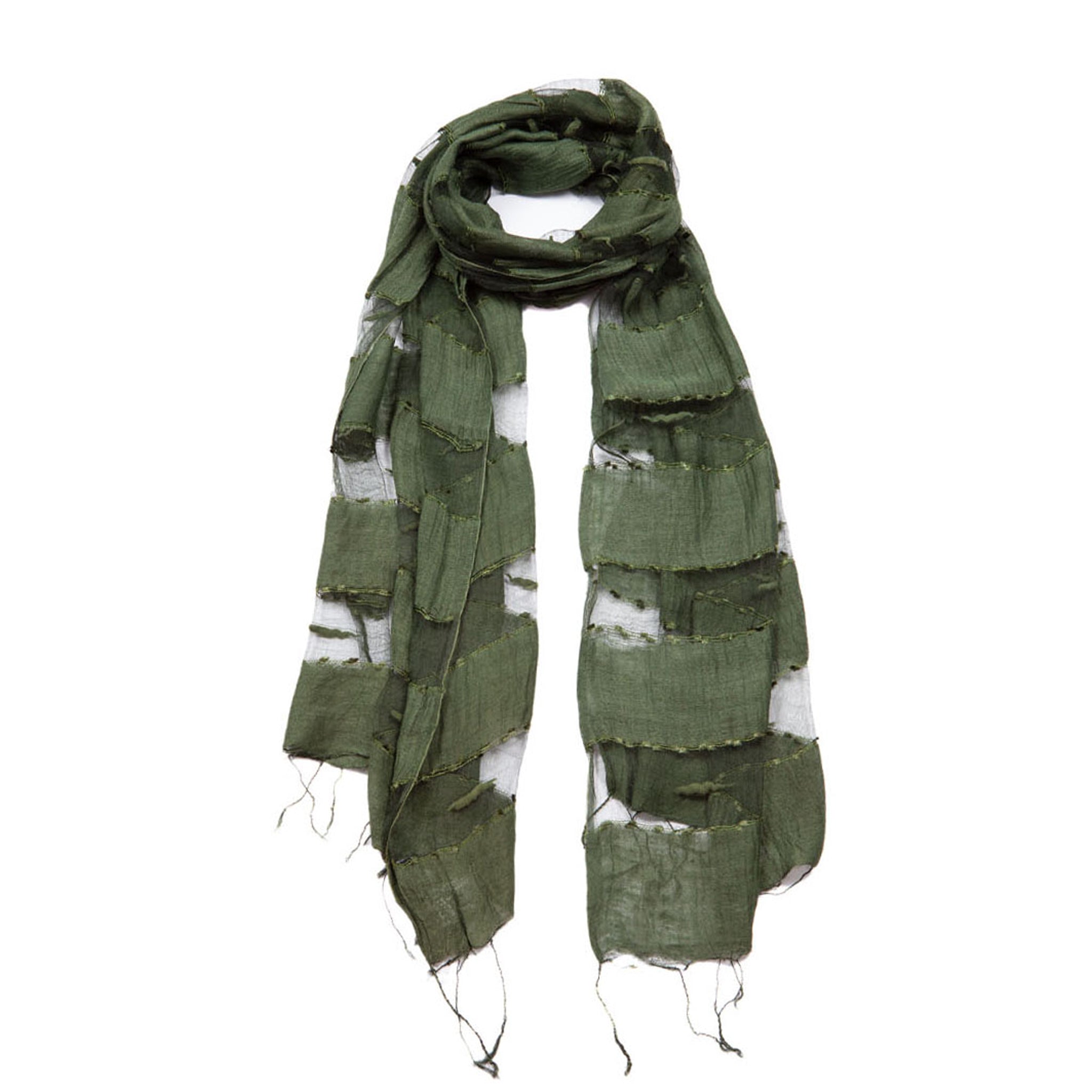 Hand Woven Silk Blended Scarf