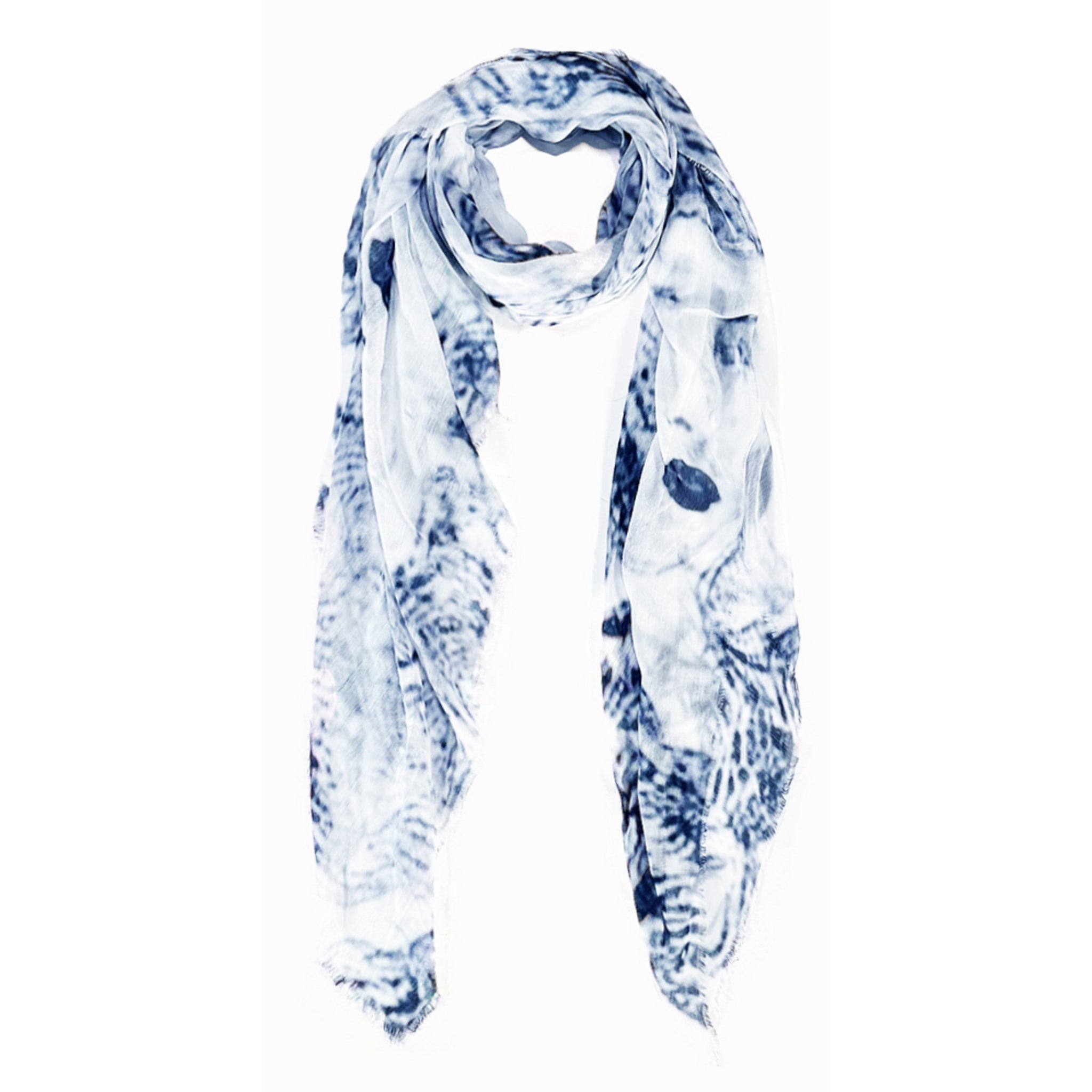Gibson Girls Scarf — Blue Pacific — view 3