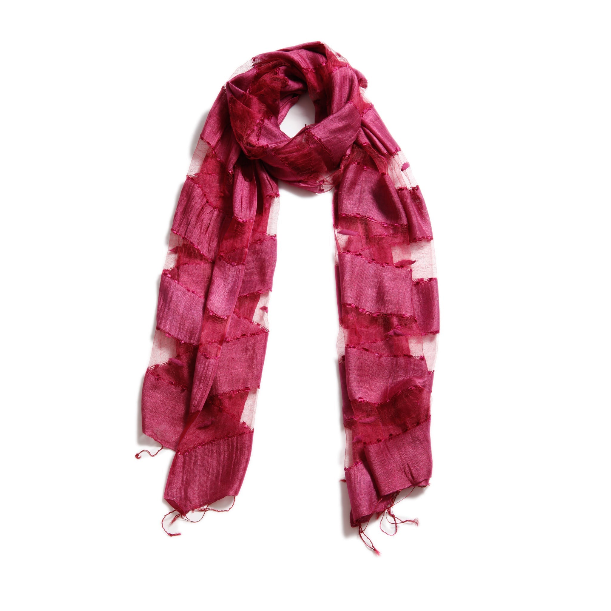 Hand Woven Silk Blended Scarf
