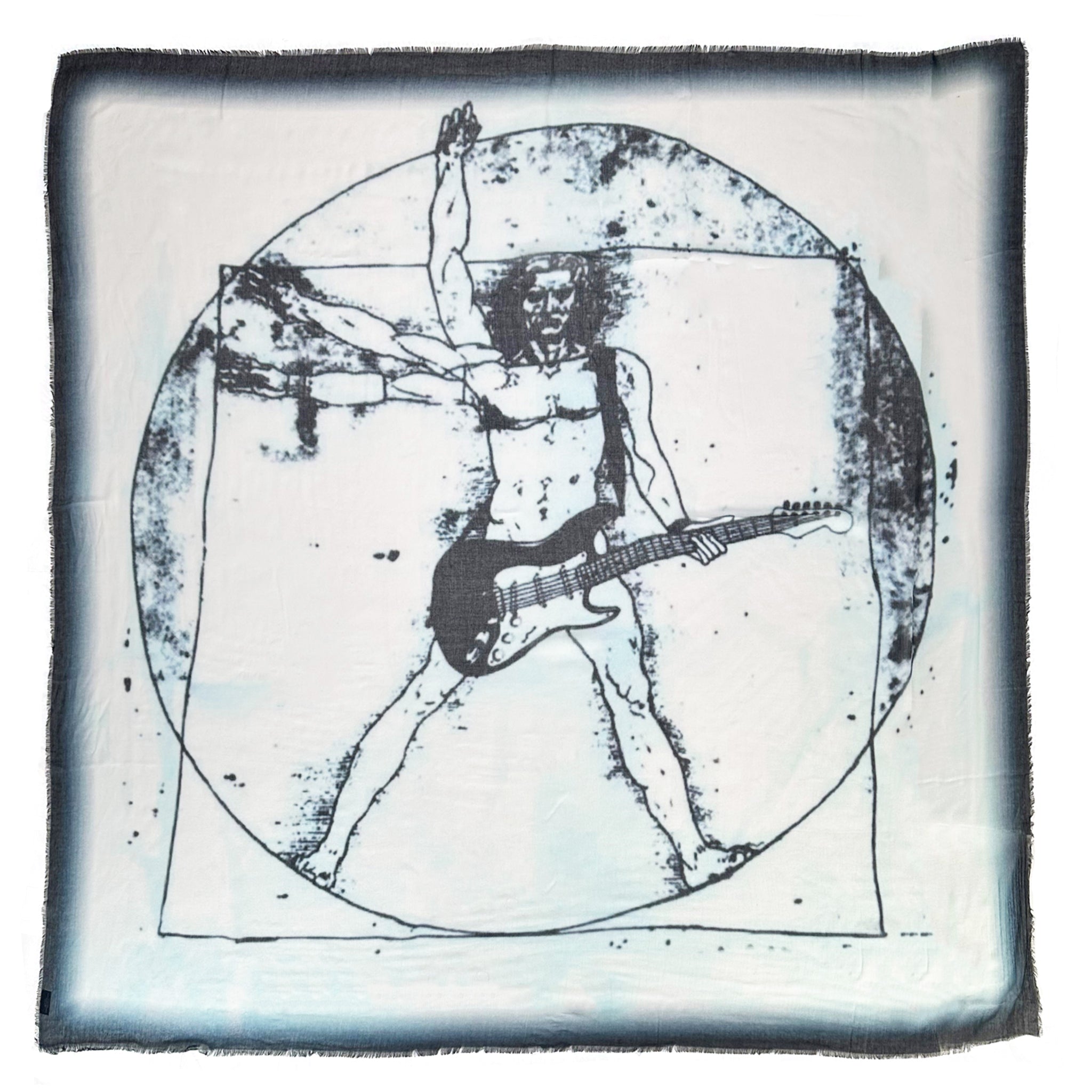 Vitruvian Rock Scarf