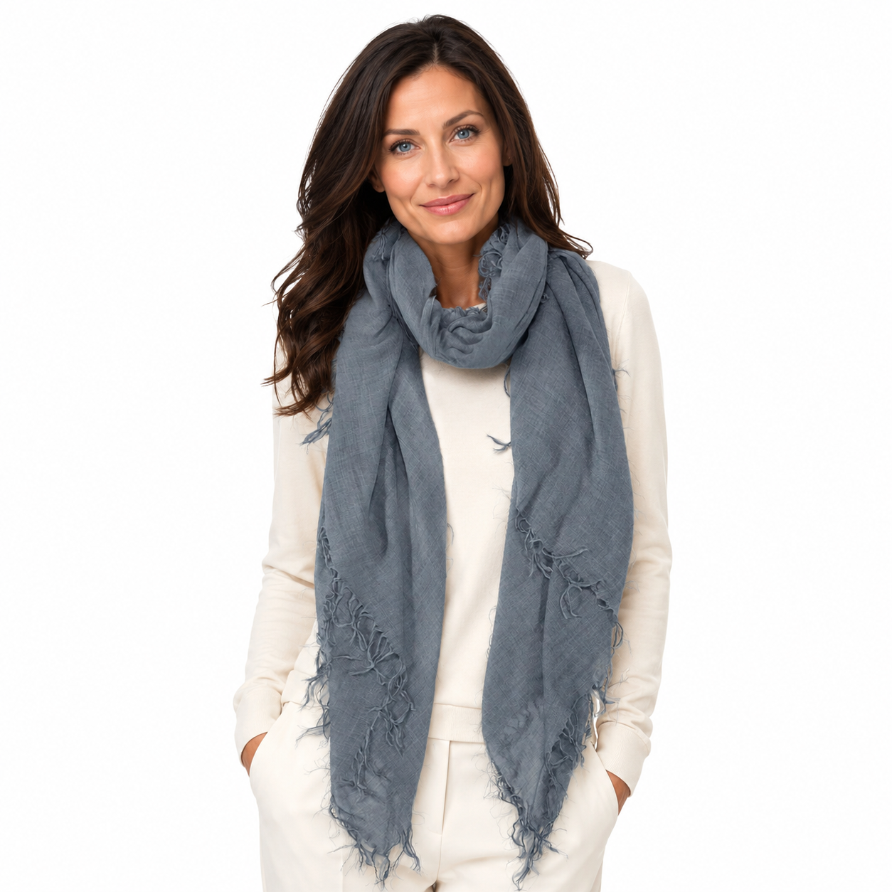Heathered Cashmere Scarf