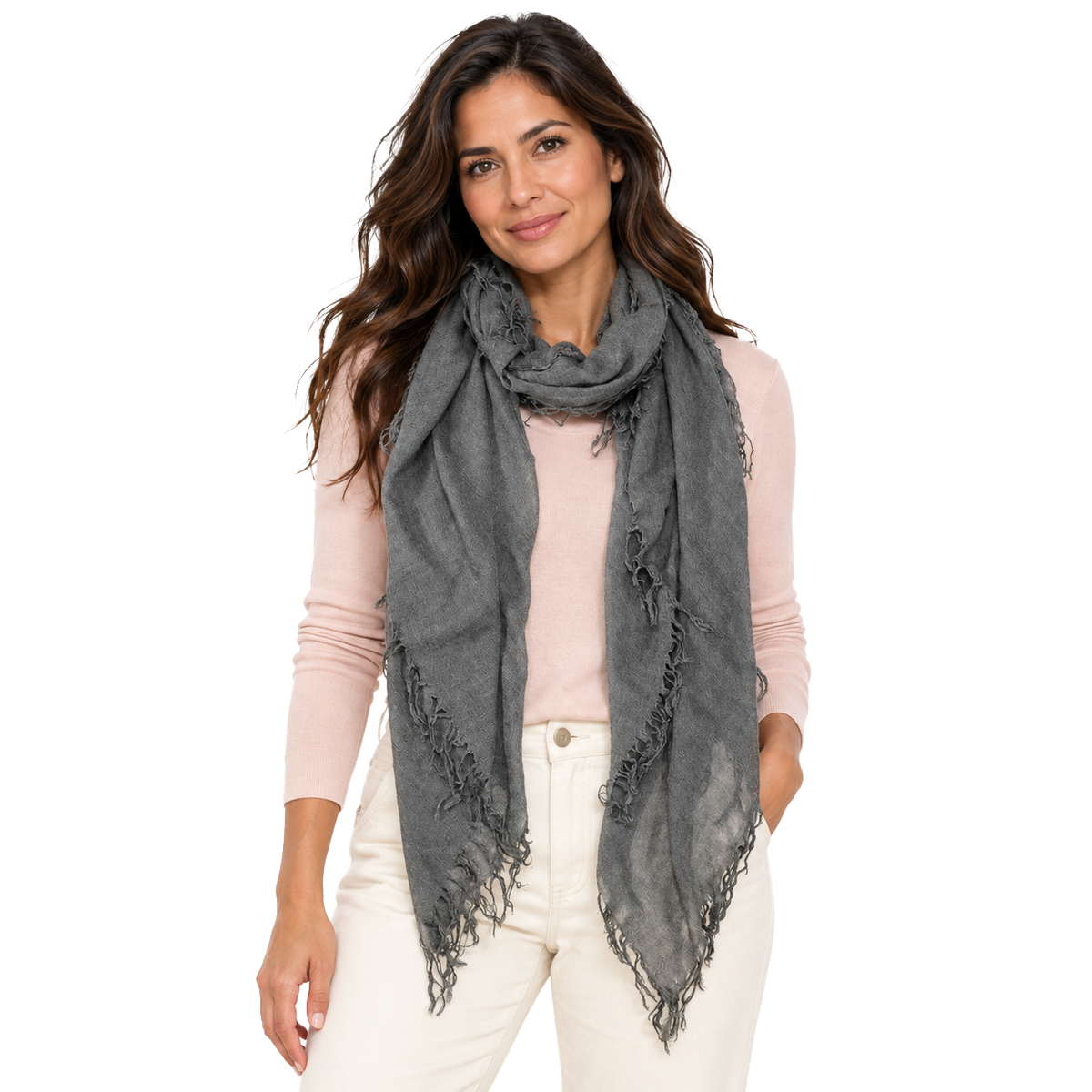 Heathered Cashmere Scarf