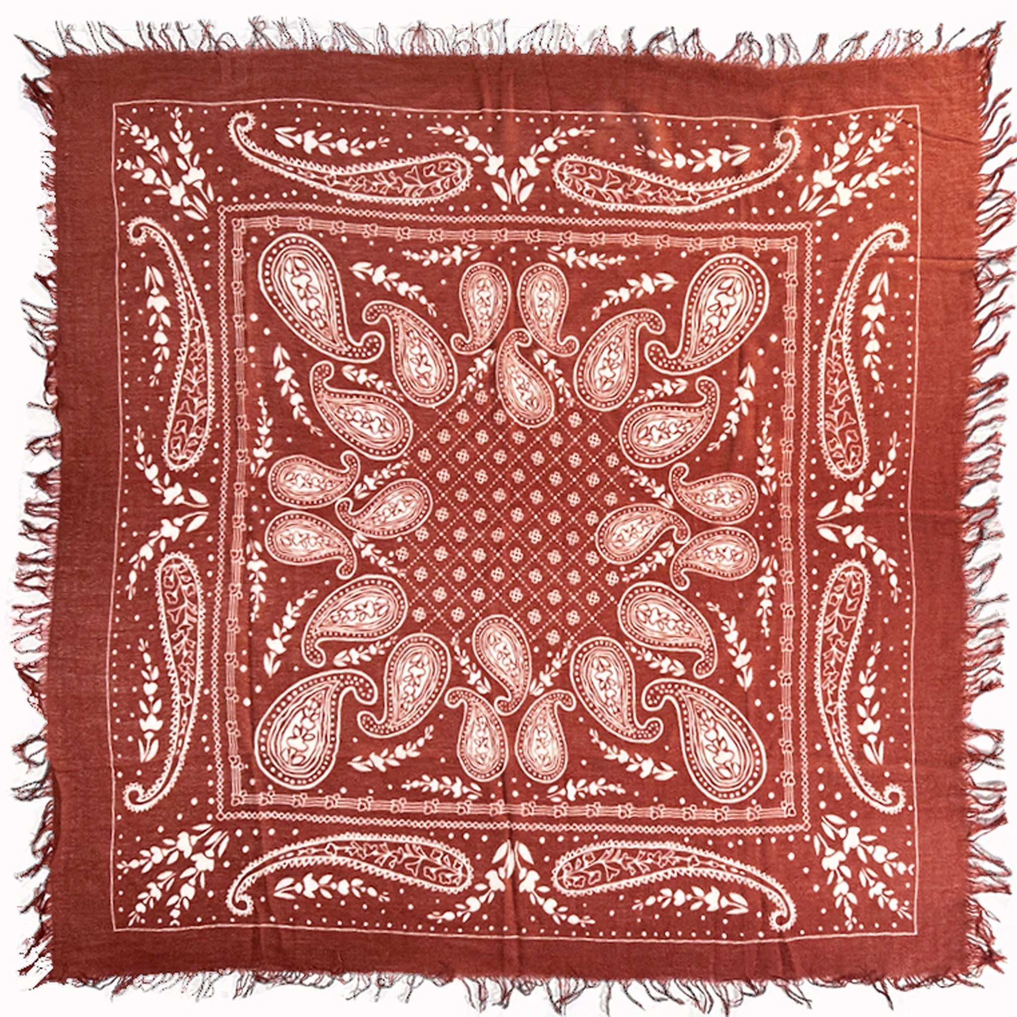 Cashmere Paisley Scarf