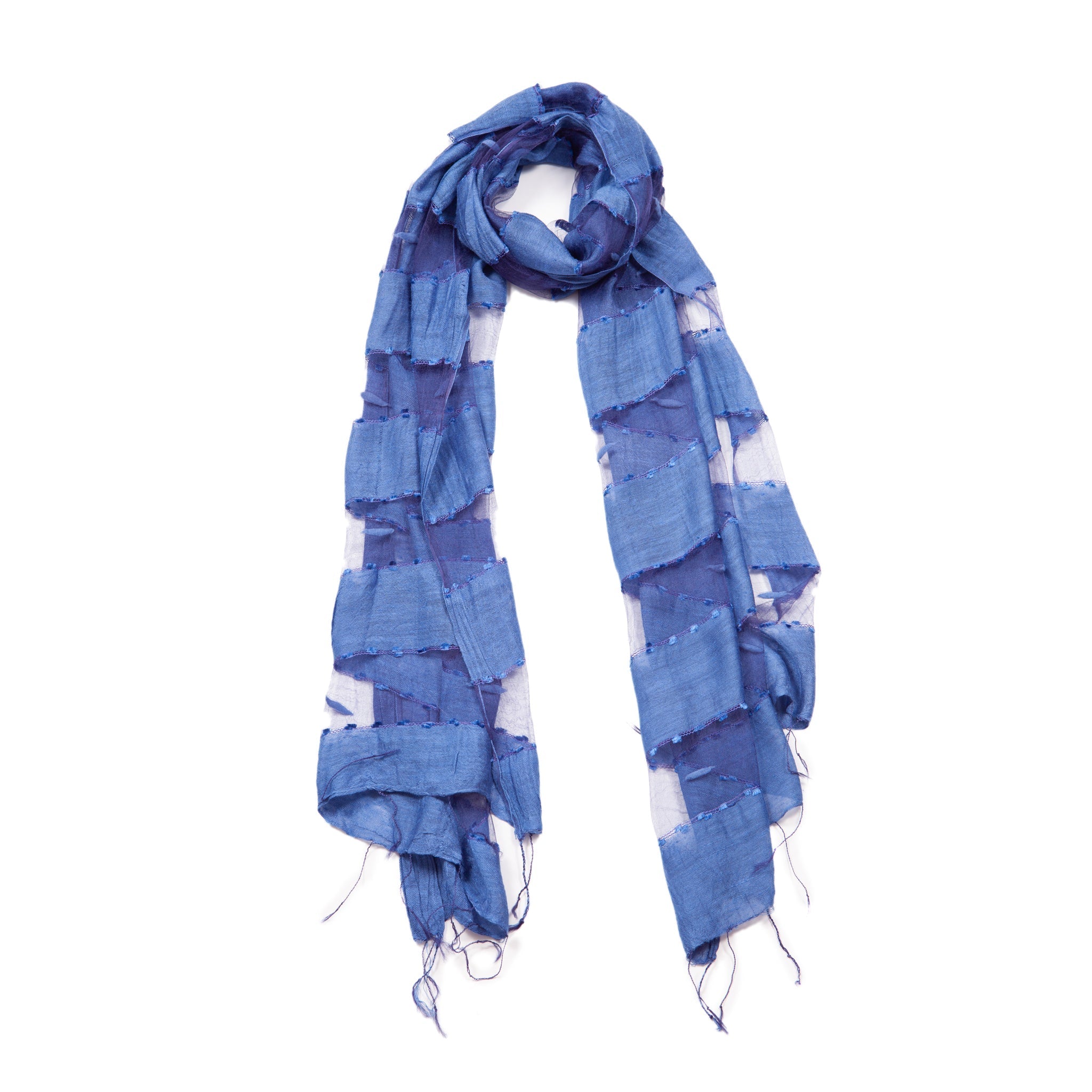 Hand Woven Silk Blended Scarf
