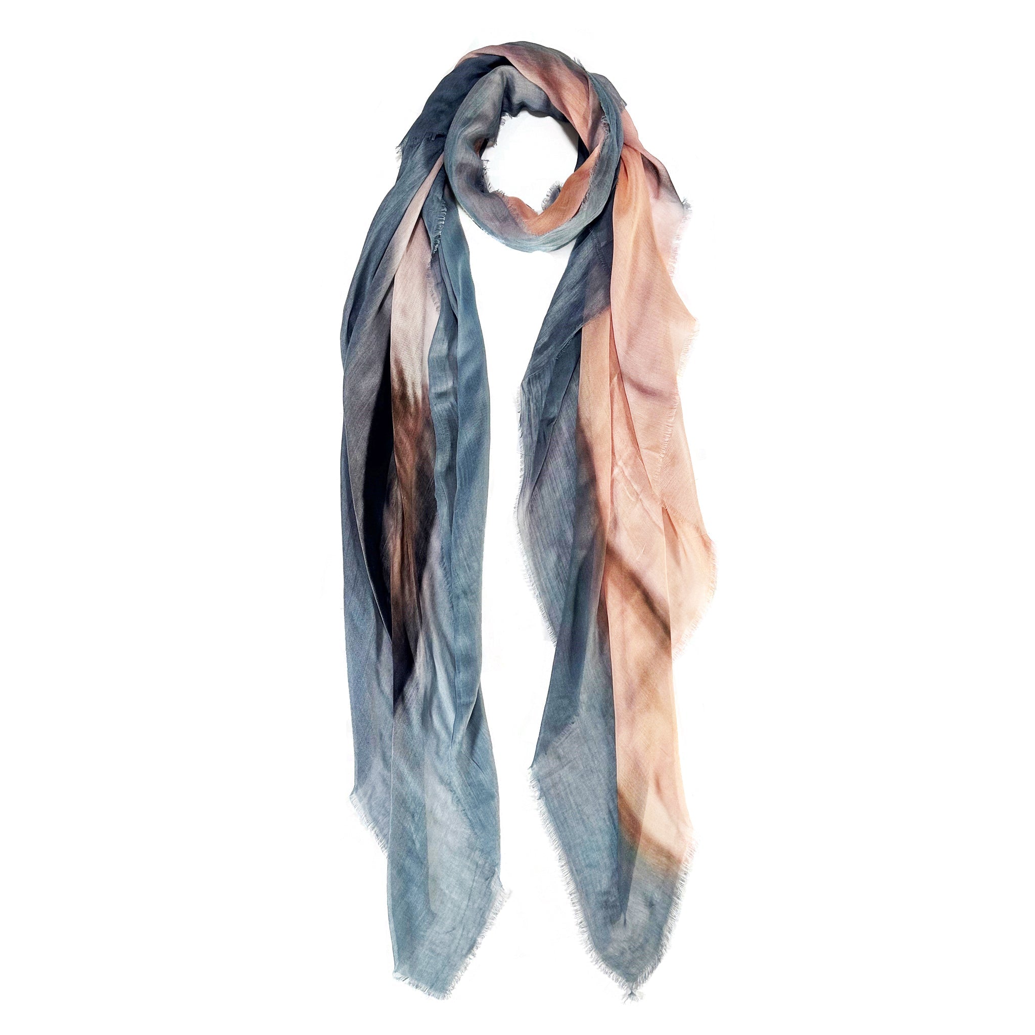 Kitty Hepburn Scarf — Blue Pacific — view 3