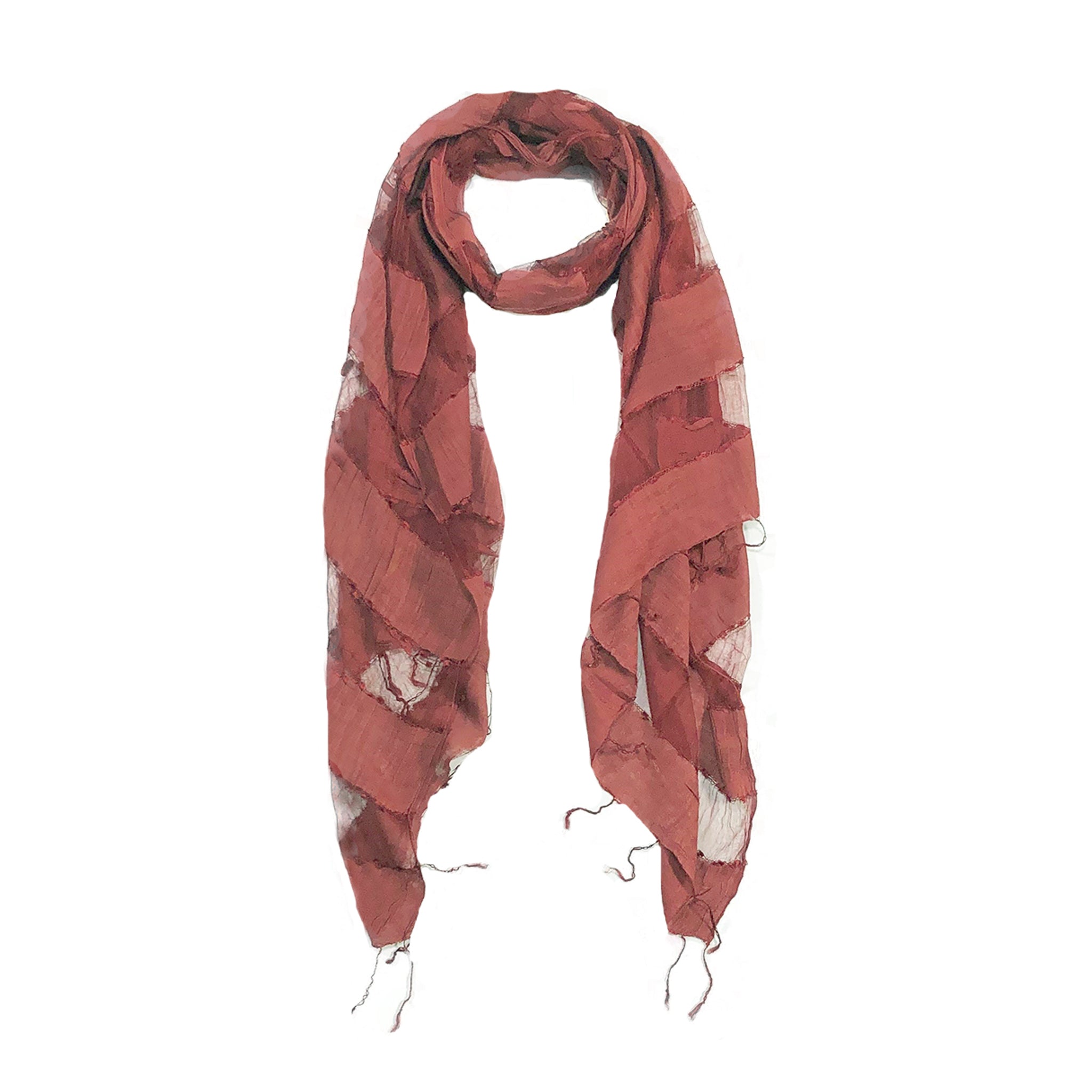 Hand Woven Silk Blended Scarf